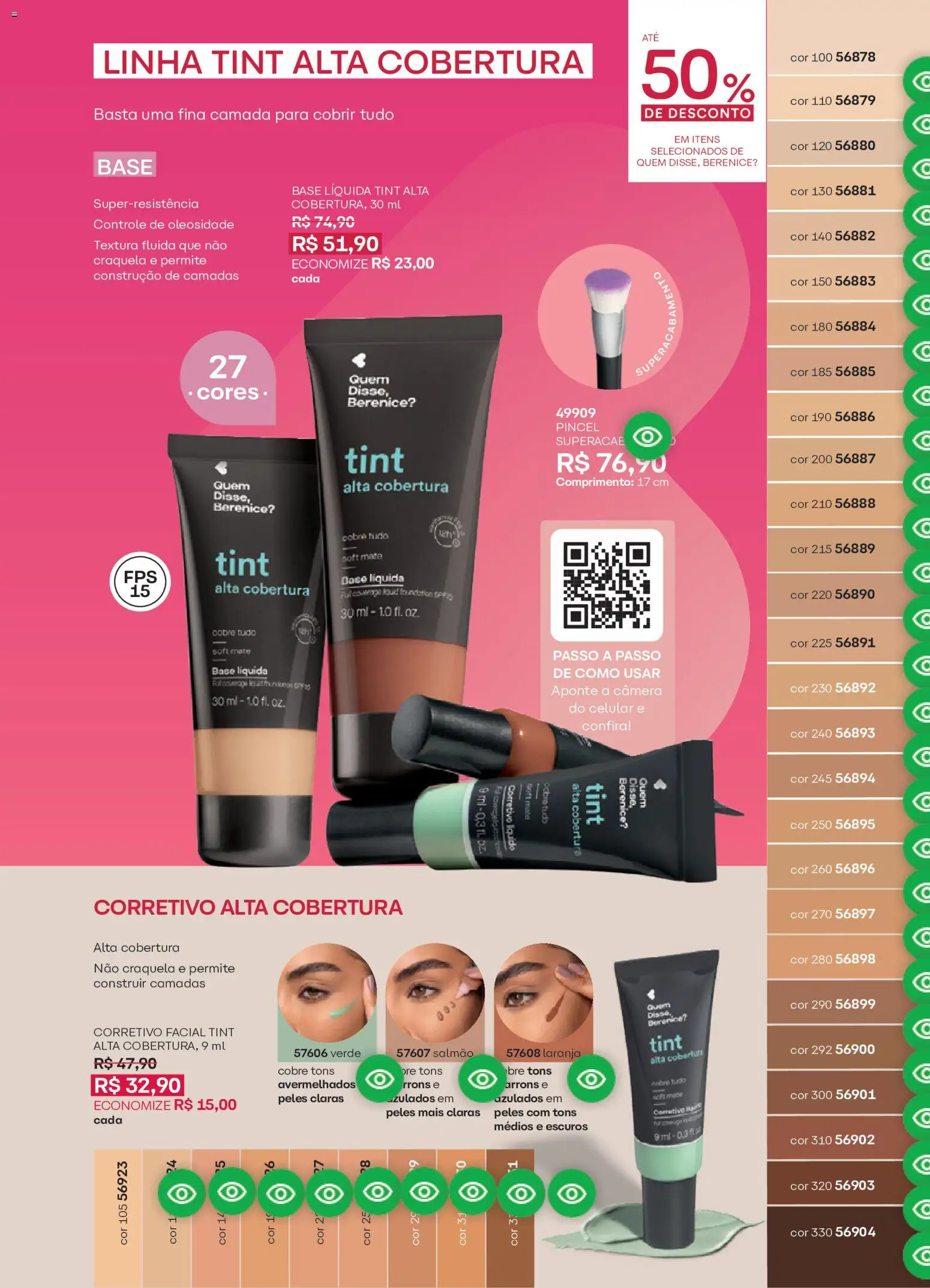 O Boticário Folheto - válido de 10/08/2026 | Página: 31 | Produtos: Celular, Corretivo, Pincel, Salmão