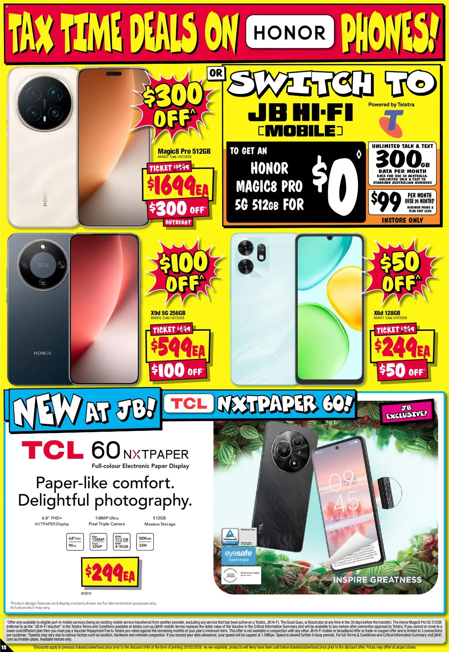 JB Hi-Fi catalogue - valid from 11.06.2026 | Page: 18 | Products: Phone, Camera, Mobile