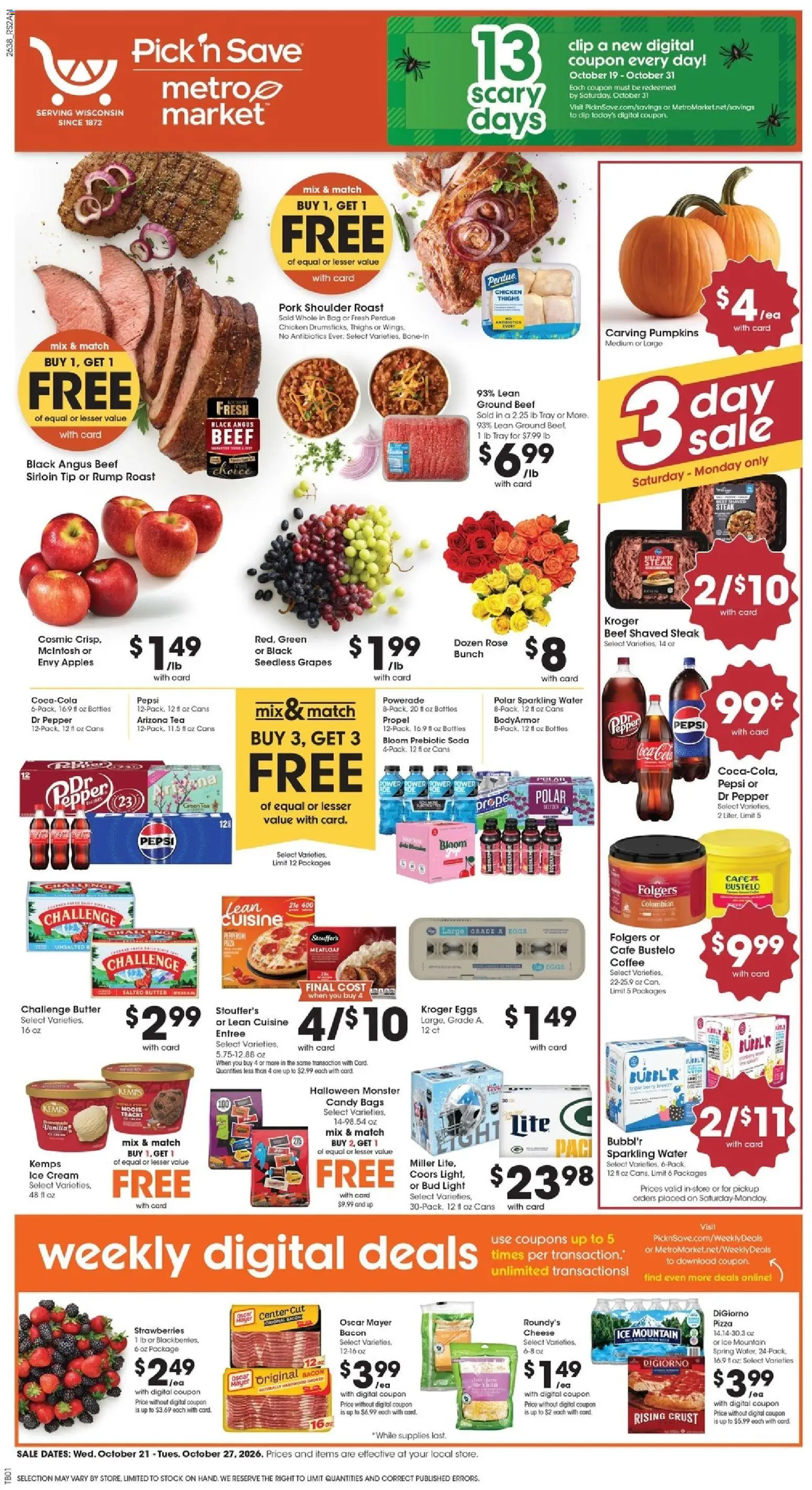 Pick ‘n Save Weekly Ad - valid from 10/21/2026 | Page: 1
