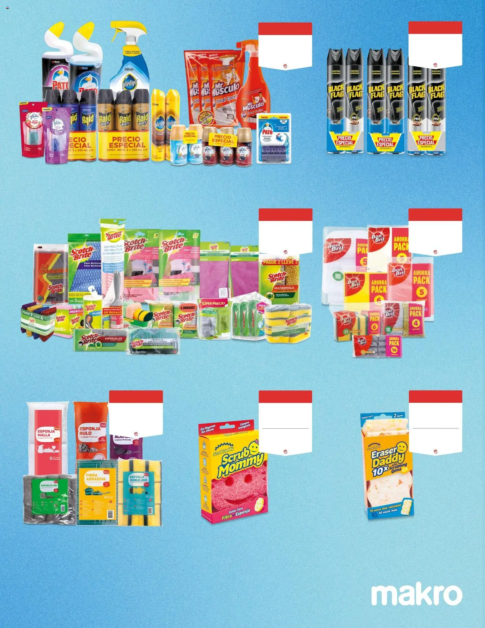 Makro revista - valida desde el 08.05.2026 | Página: 16 | Productos: Esponja, Antigrasa, Cocina