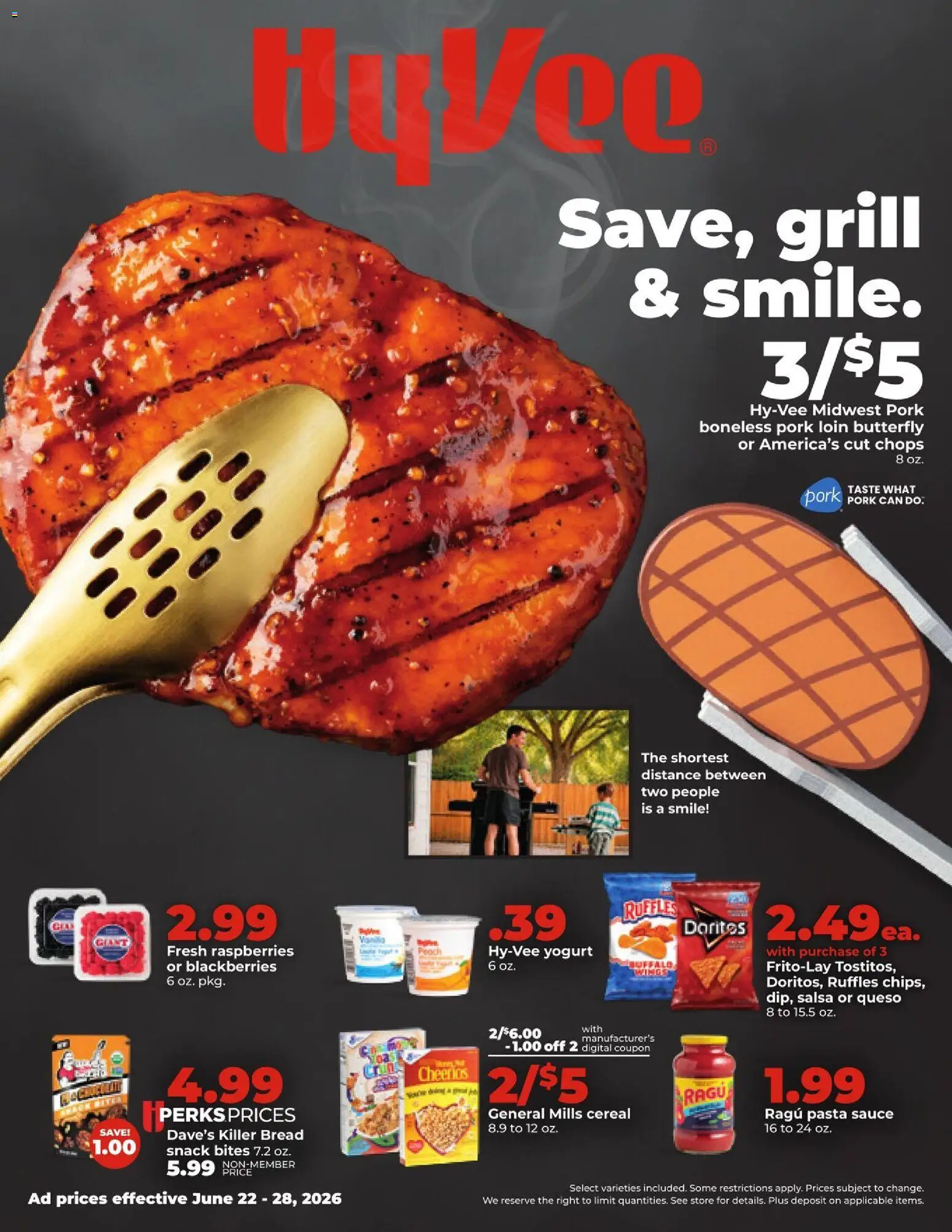 HyVee Weekly Ad - valid from 22.06.2026 | Page: 1