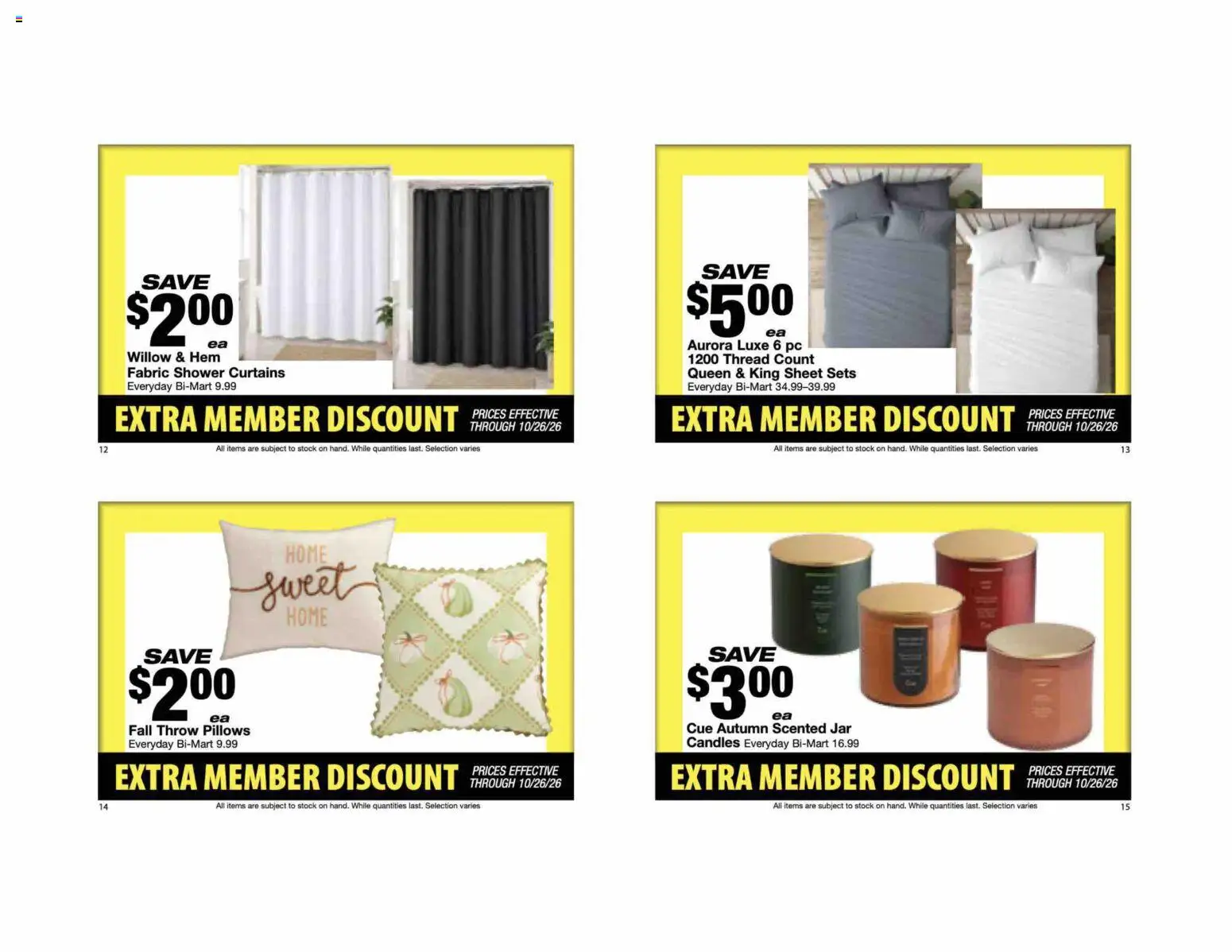 Bi-Mart Extra Member Discount Book - valid from 10/13/2026 | Page: 5