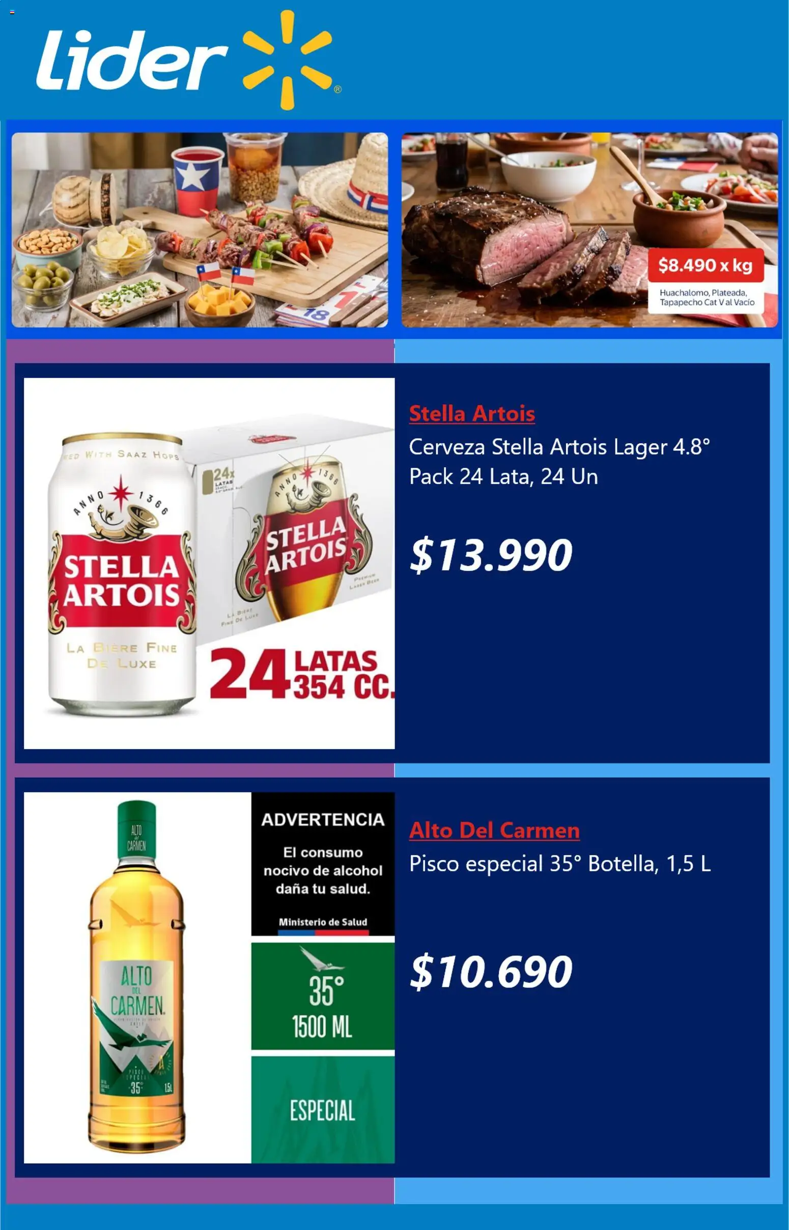 Lider Ofertas │ válido desde el 18.08.2026 | Página: 4 | Productos: Alcohol, Cerveza