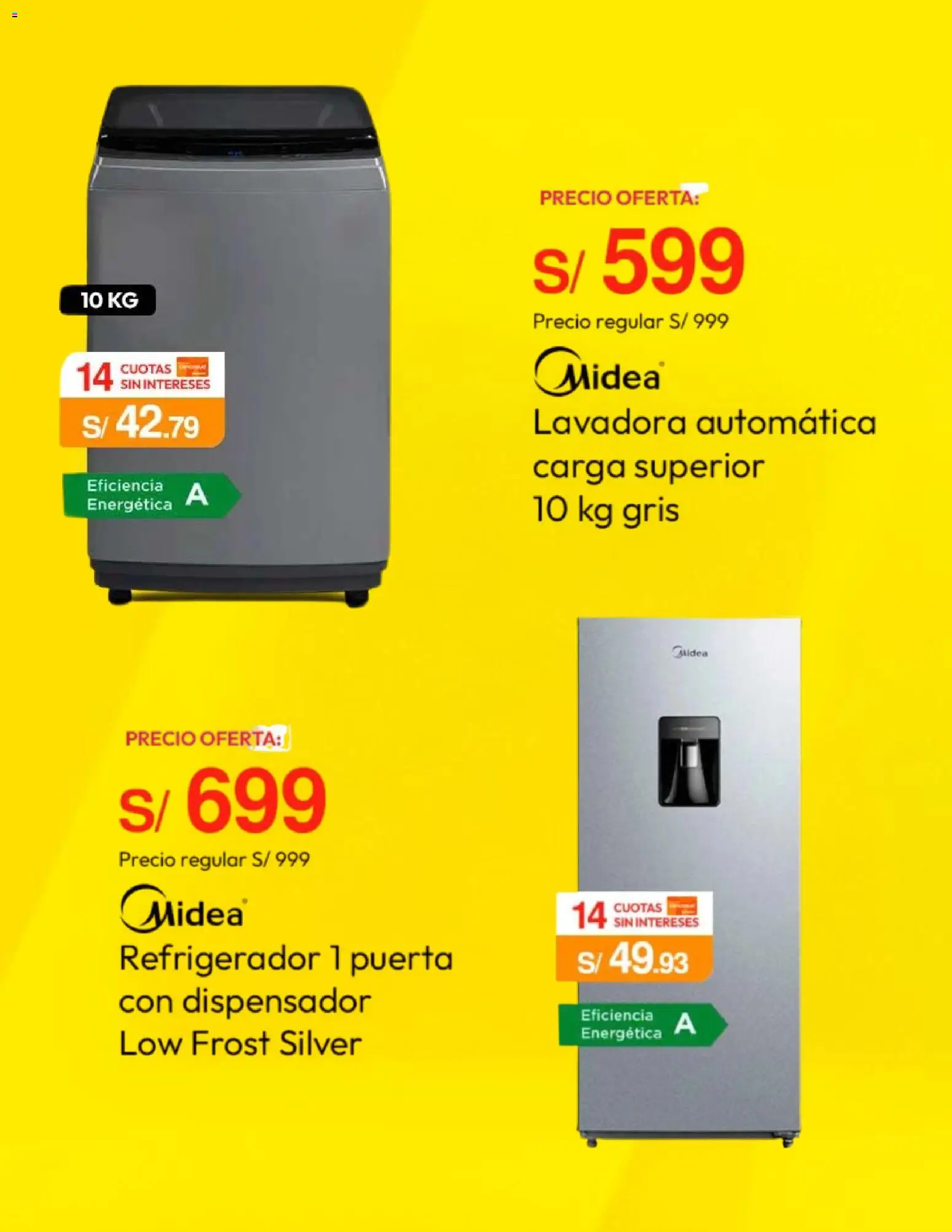 Catálogo Metro válido desde 21/09/2026 | Página: 4 | Productos: Puerta, Lavadora automática, Refrigerador, Lavadora