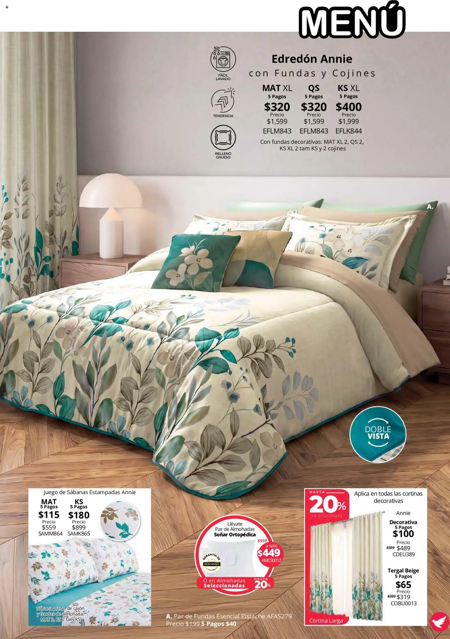 Nuevas ofertas de Colchas Concord válidas en toda la República Mexicana desde el 15/10/2026. ¡Encuentra las mejores ofertas en Colchas Concord catálogo! | Página: 3