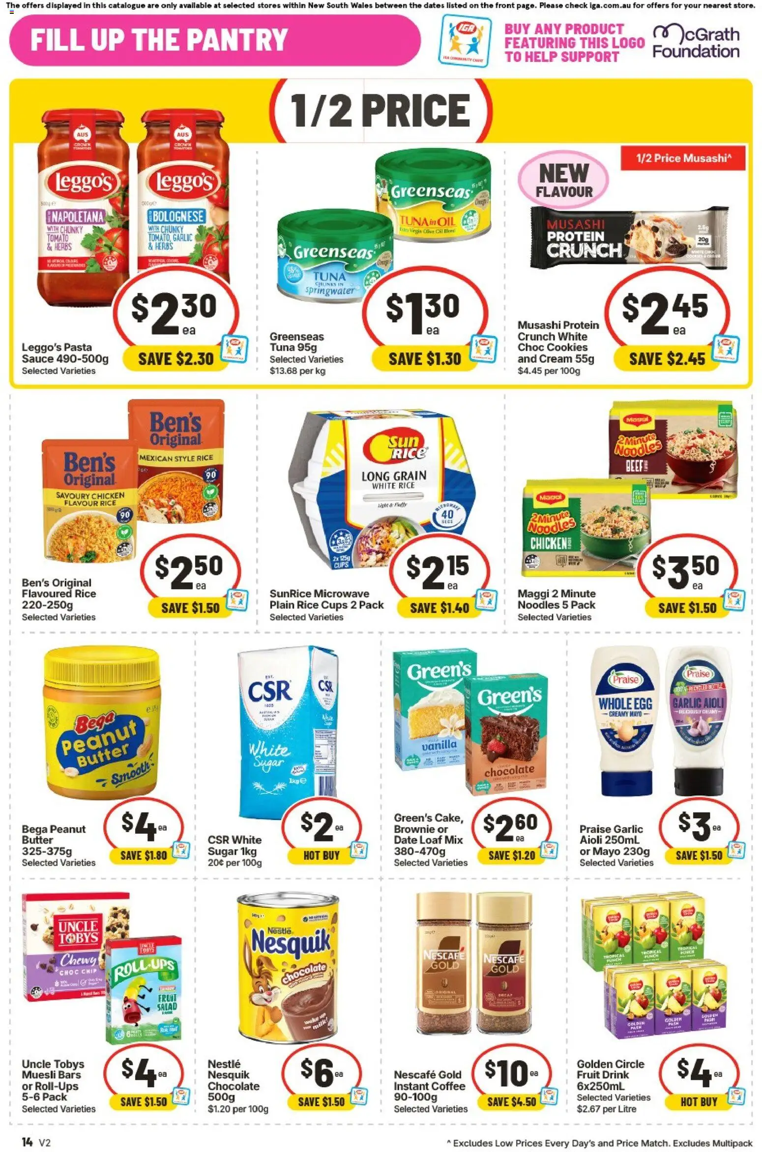IGA catalogue - valid from 16/09/2026 | Page: 11 | Products: Oil, Chocolate, Pasta, Vanilla