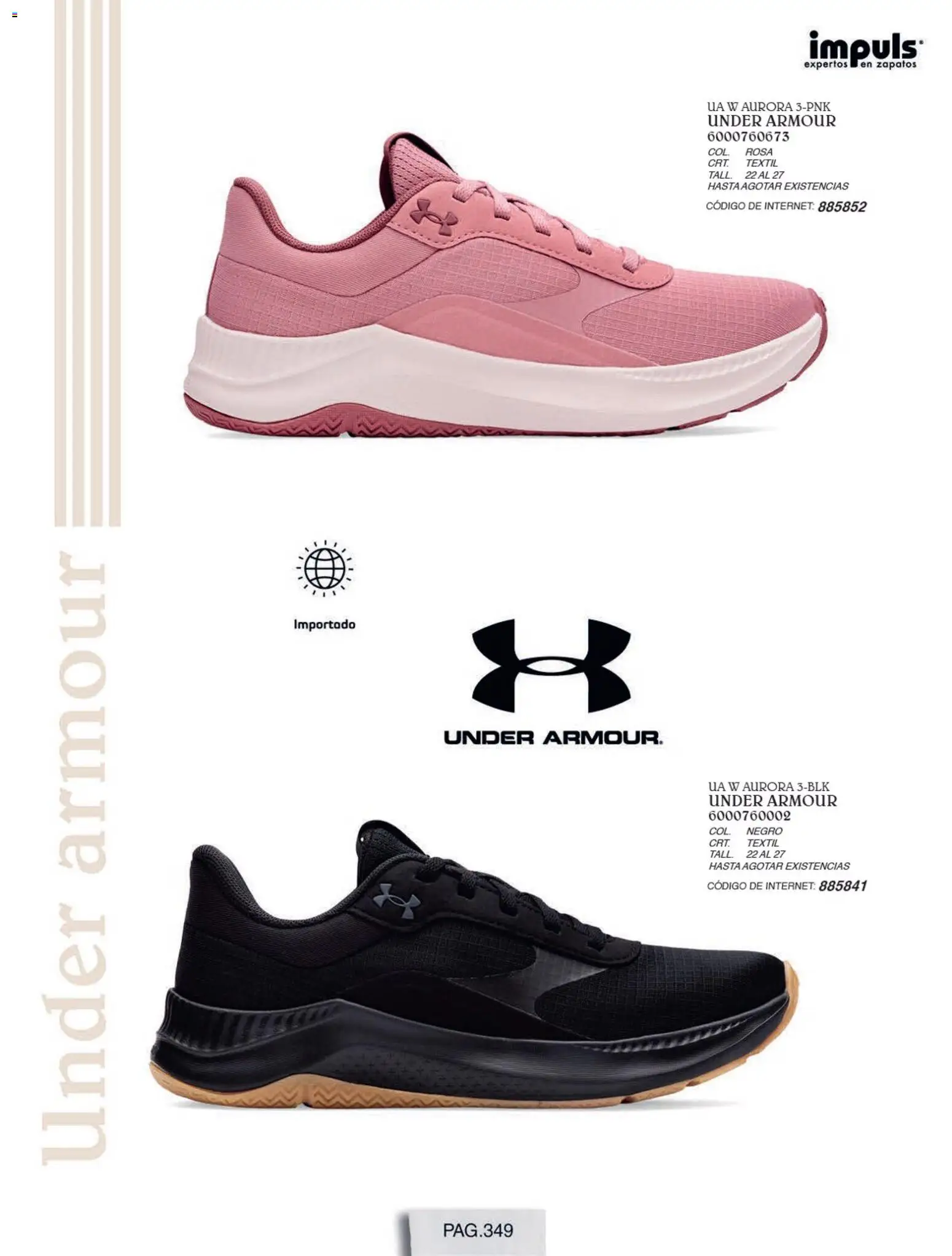 Nuevas ofertas de Impuls válidas en toda la República Mexicana desde el 01/07/2026. ¡Encuentra las mejores ofertas en Impuls catálogo Otoño Invierno! | Página: 351 | Productos: Zapatos