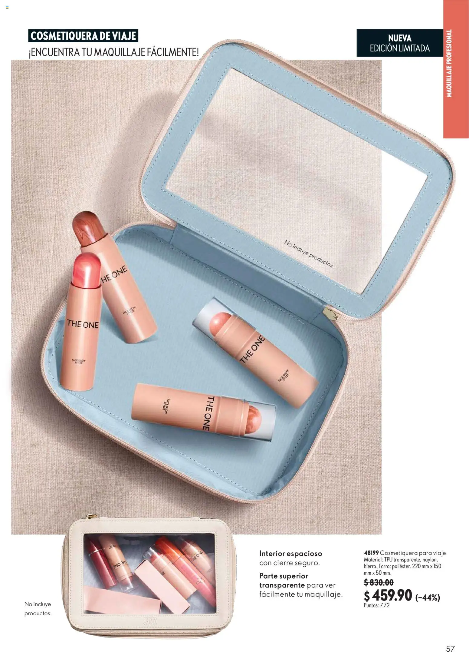 Nuevas ofertas de Oriflame válidas en toda la República Mexicana desde el 22/08/2026. ¡Encuentra las mejores ofertas en Oriflame campaña 12 2026! | Página: 57 | Productos: Brillo, Bálsamo, Barra, Maquillaje