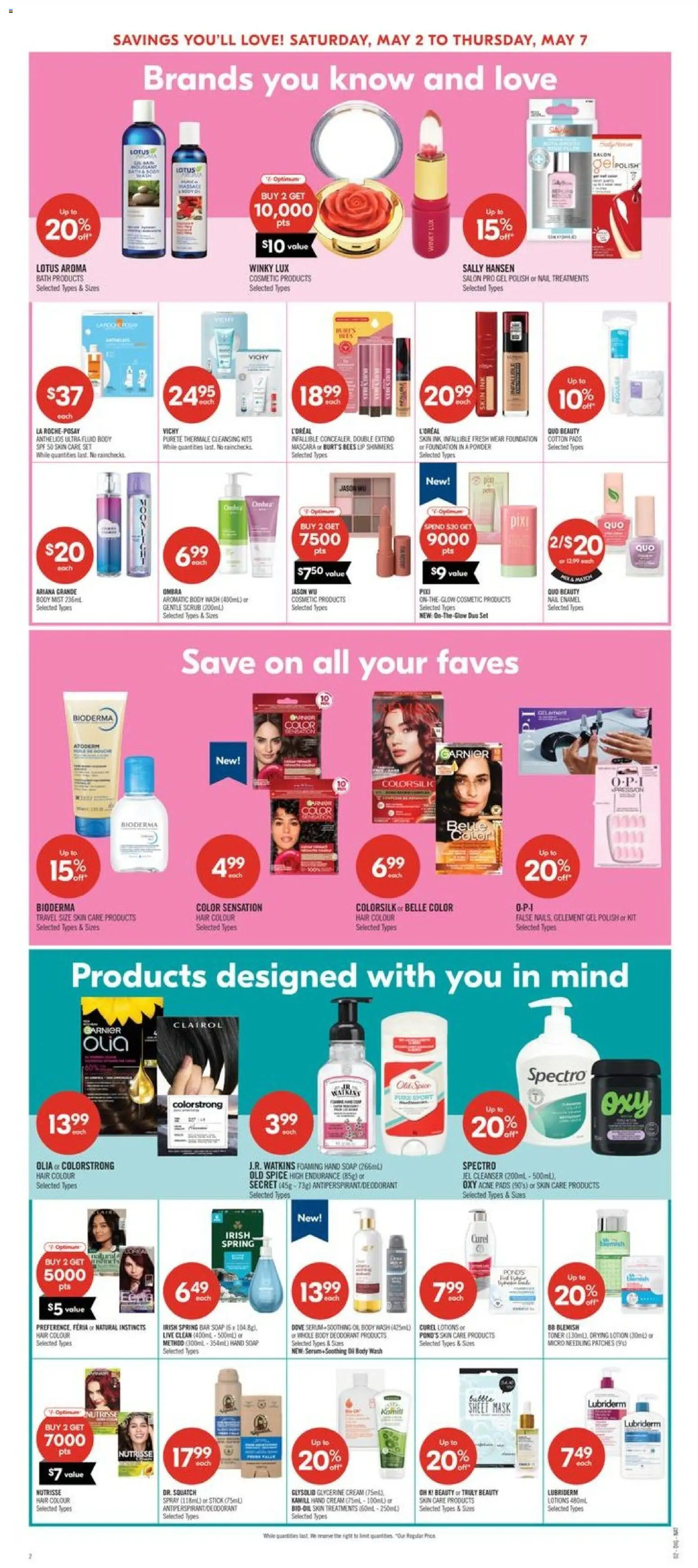 Shoppers flyer valid from 02.05.2026 | Page: 17 | Products: Cream, Hand cream, Deodorant, Oil