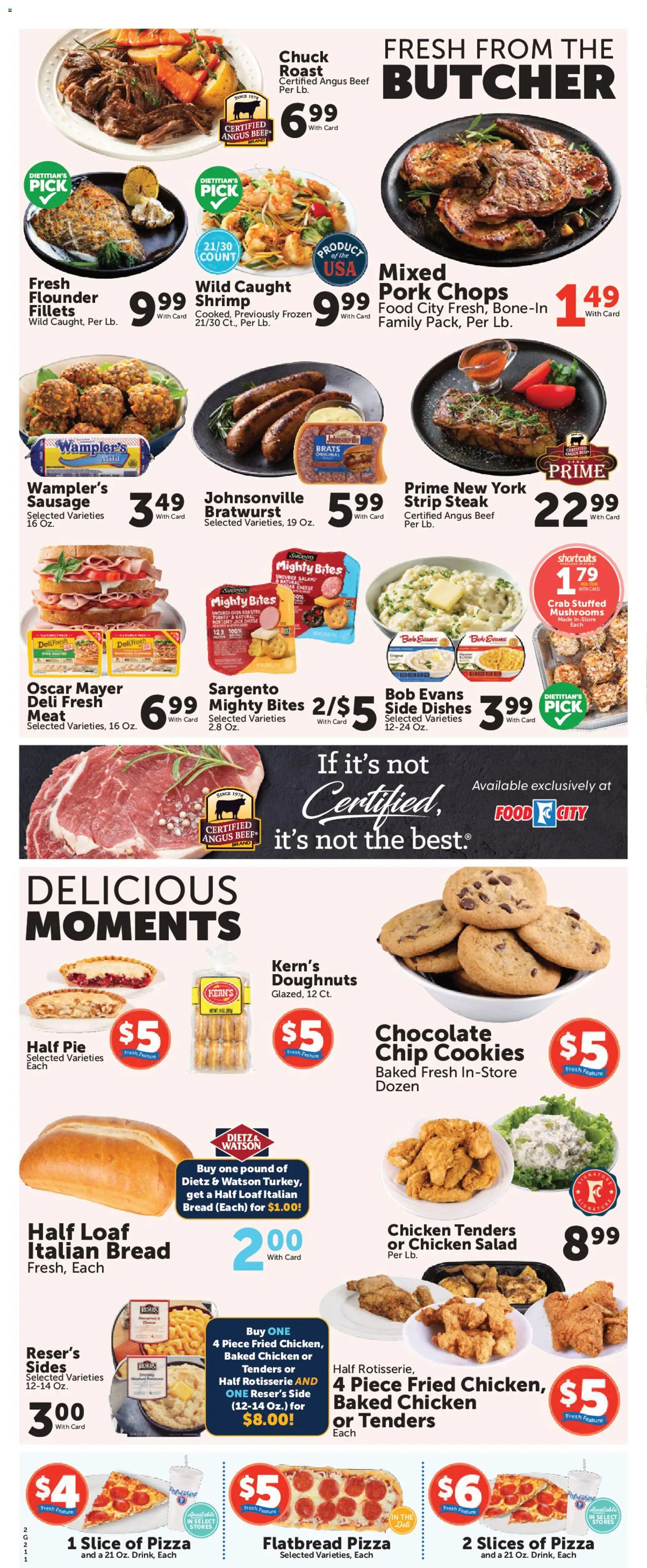 Food City Weekly Ad - valid from 09/16/2026 | Page: 4 | Products: Shrimp, Salami, Beef, Sausage