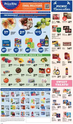Preview of Price Rite weekly ads valid from 07/01/2026 | Page: 1