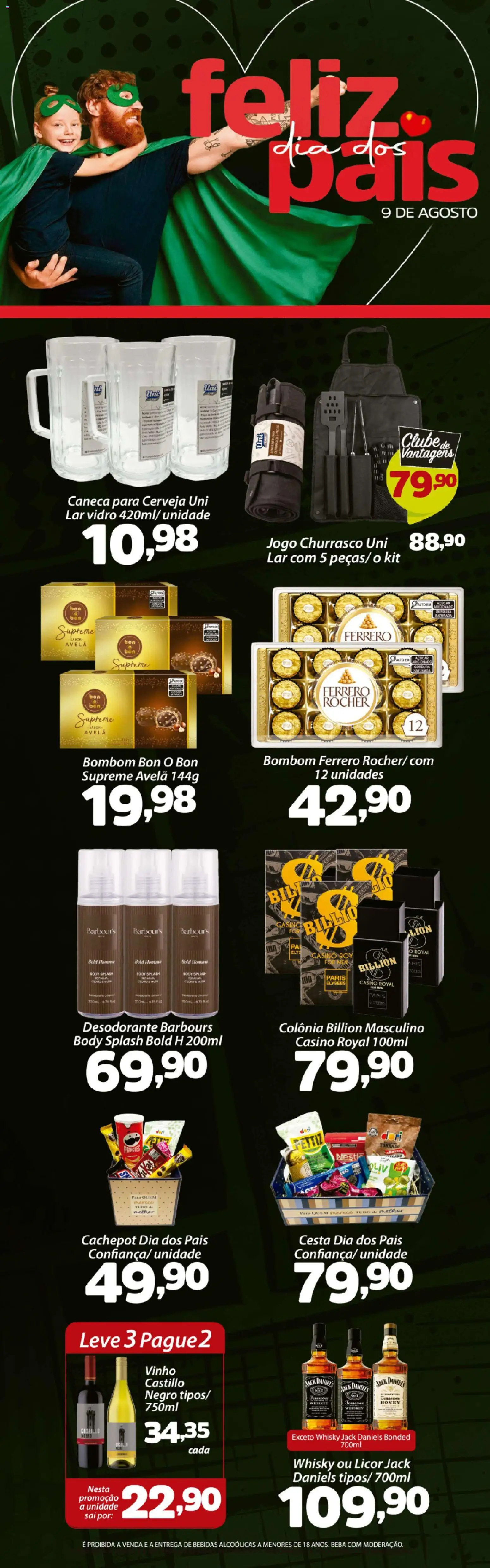 Confiança Folheto - válido de 04/08/2026 | Página: 4 | Produtos: Desodorante, Cachepot, Açúcar, Body