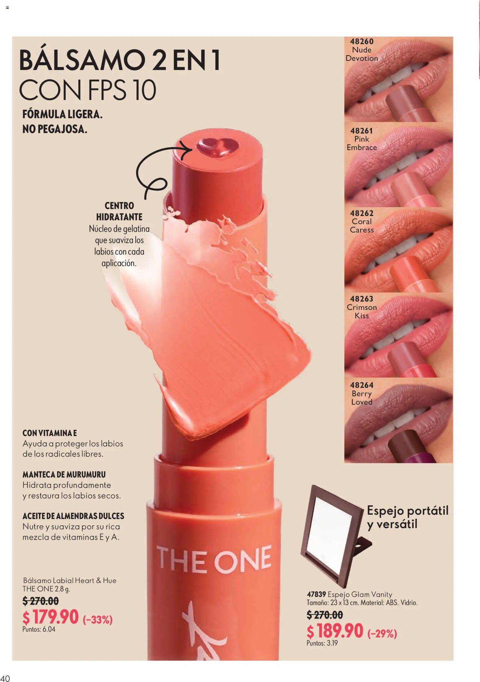 Nuevas ofertas de Oriflame válidas en toda la República Mexicana desde el 24/10/2026. ¡Encuentra las mejores ofertas en Oriflame Buen Mes! | Página: 40