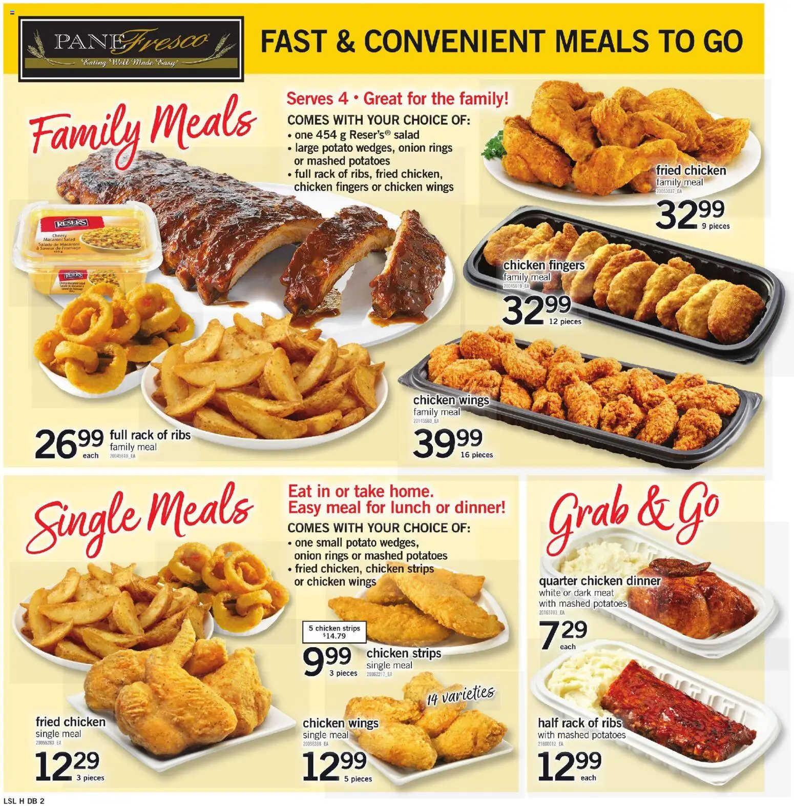 Loblaws flyer valid from 21.05.2026 | Page: 4 | Products: Salad, Chicken wings, Potatoes, Chicken
