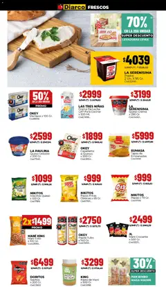 Vista previa Diarco ofertas válido desde el 25.05.2026 | Página: 12 | Productos: Queso crema, Mani, Queso, Papas fritas
