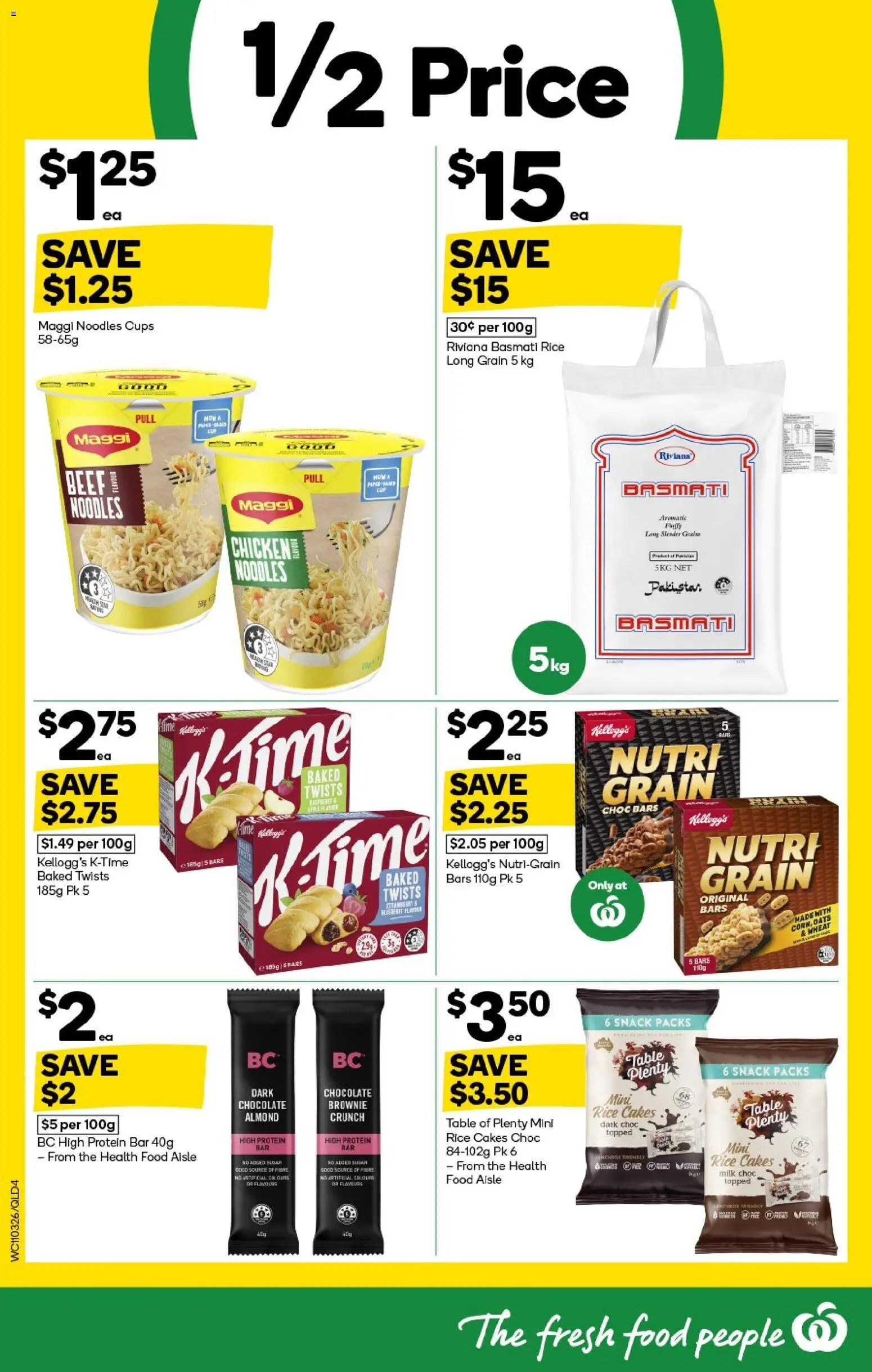 Woolworths catalogue - valid from 11.03.2026 | Page: 4 | Products: Table, Rice, Beef, Oats