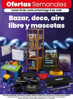 Vista previa Coto - Bazar, deco, aire libre y mascotas válido desde el 29/06/2026