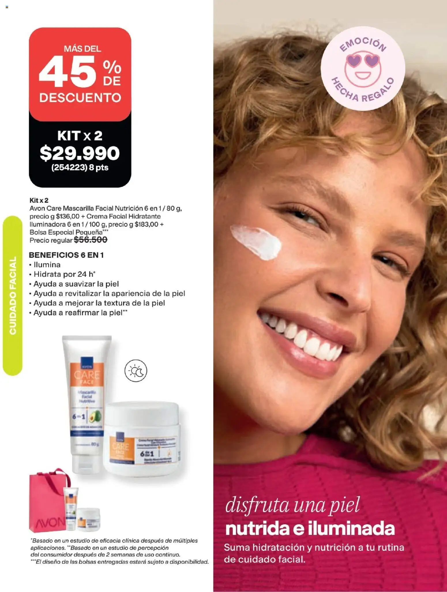 Avon revista - valida desde el 16/08/2026 | Página: 116 | Productos: Crema, Bolsa, Mascarilla