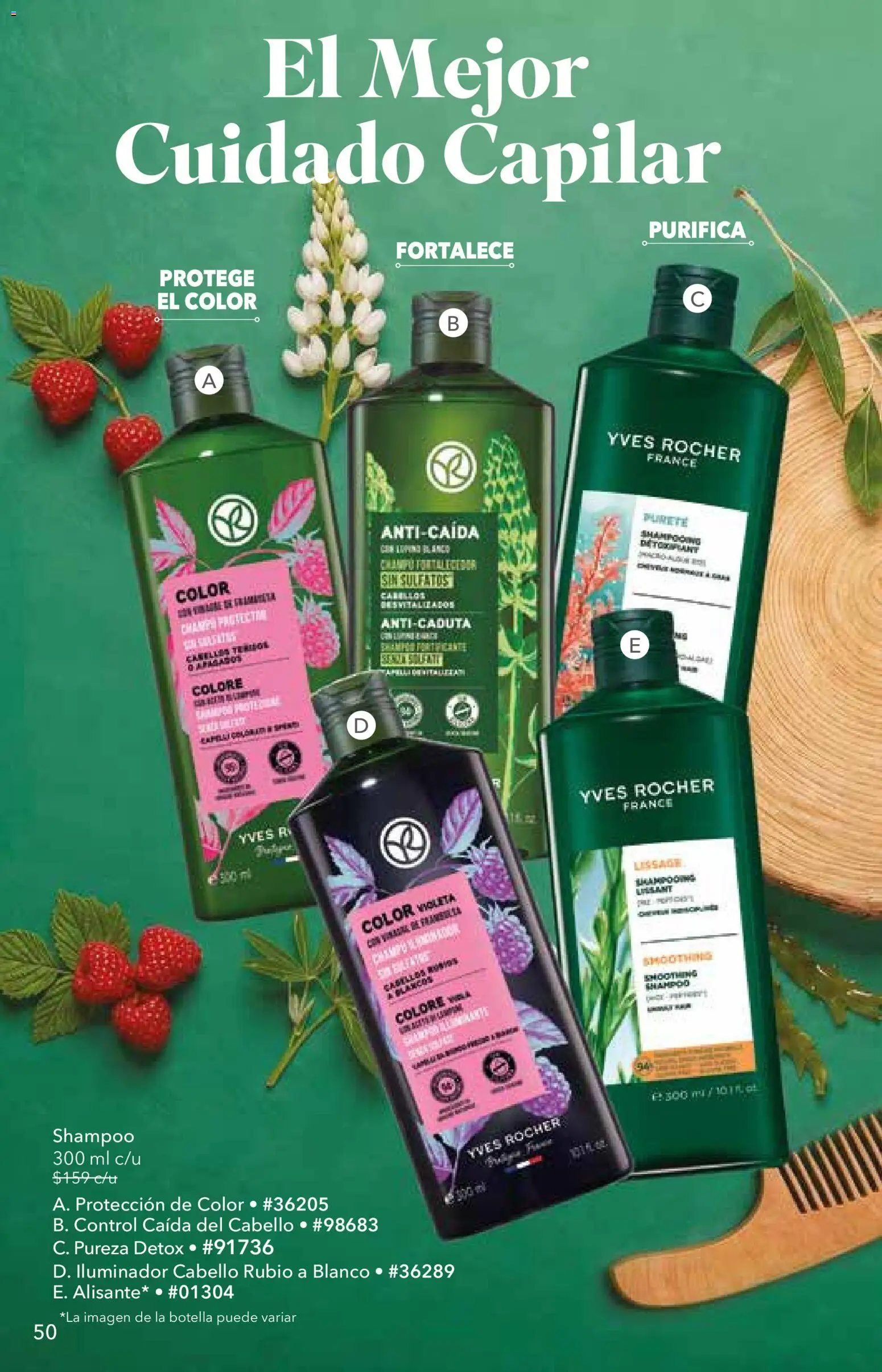 Nuevas ofertas de Yves Rocher válidas en toda la República Mexicana desde el 06/10/2026. ¡Encuentra las mejores ofertas en Yves Rocher campaña 14 2026! | Página: 52 | Productos: Iluminador, Shampoo, Botella