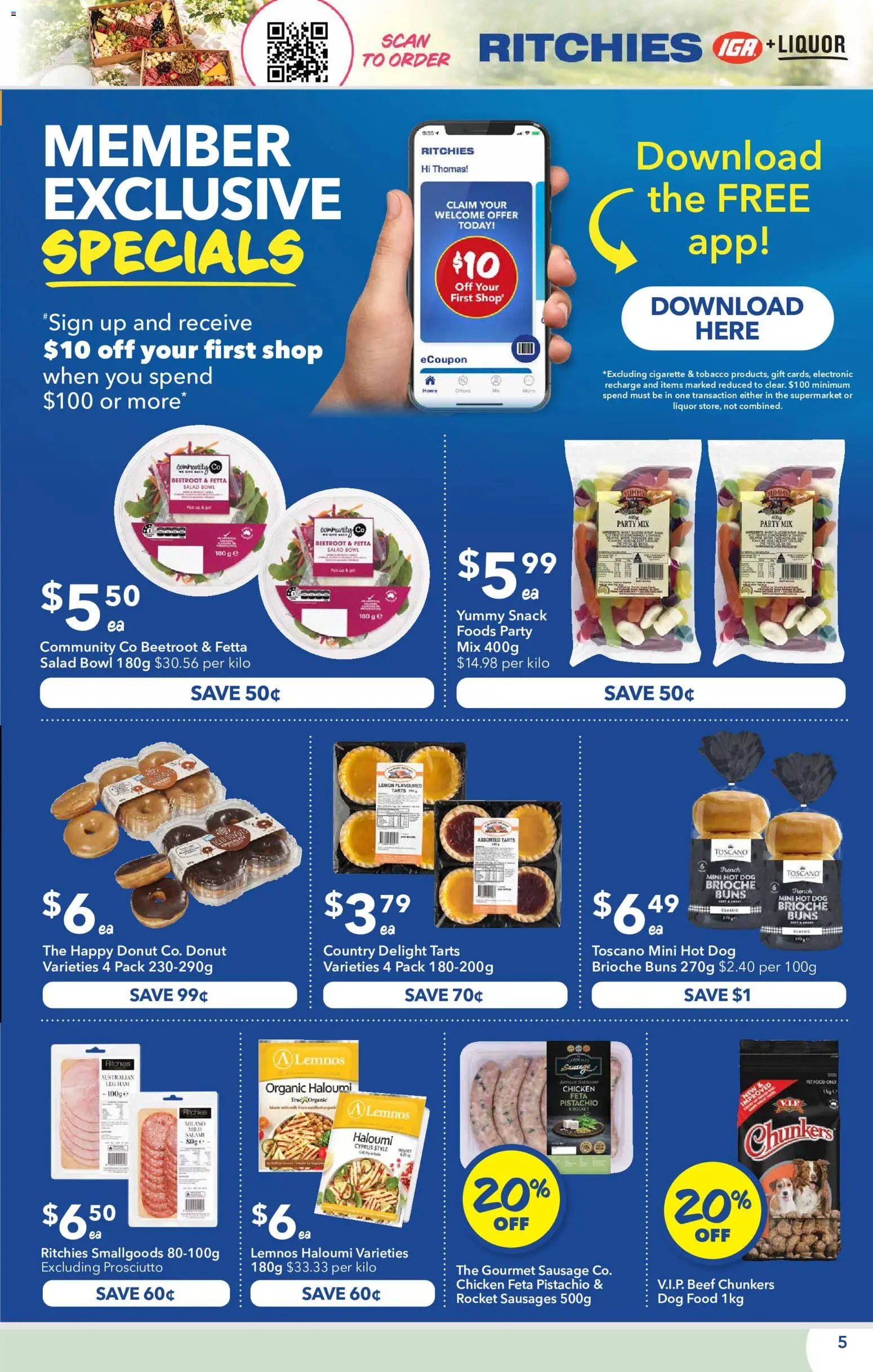 Ritchies catalogue - valid from 30/09/2026 | Page: 5 | Products: Salami, Ham, Salad, Sausage