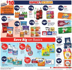 Preview of Family Dollar weekly ads valid from 22.06.2026