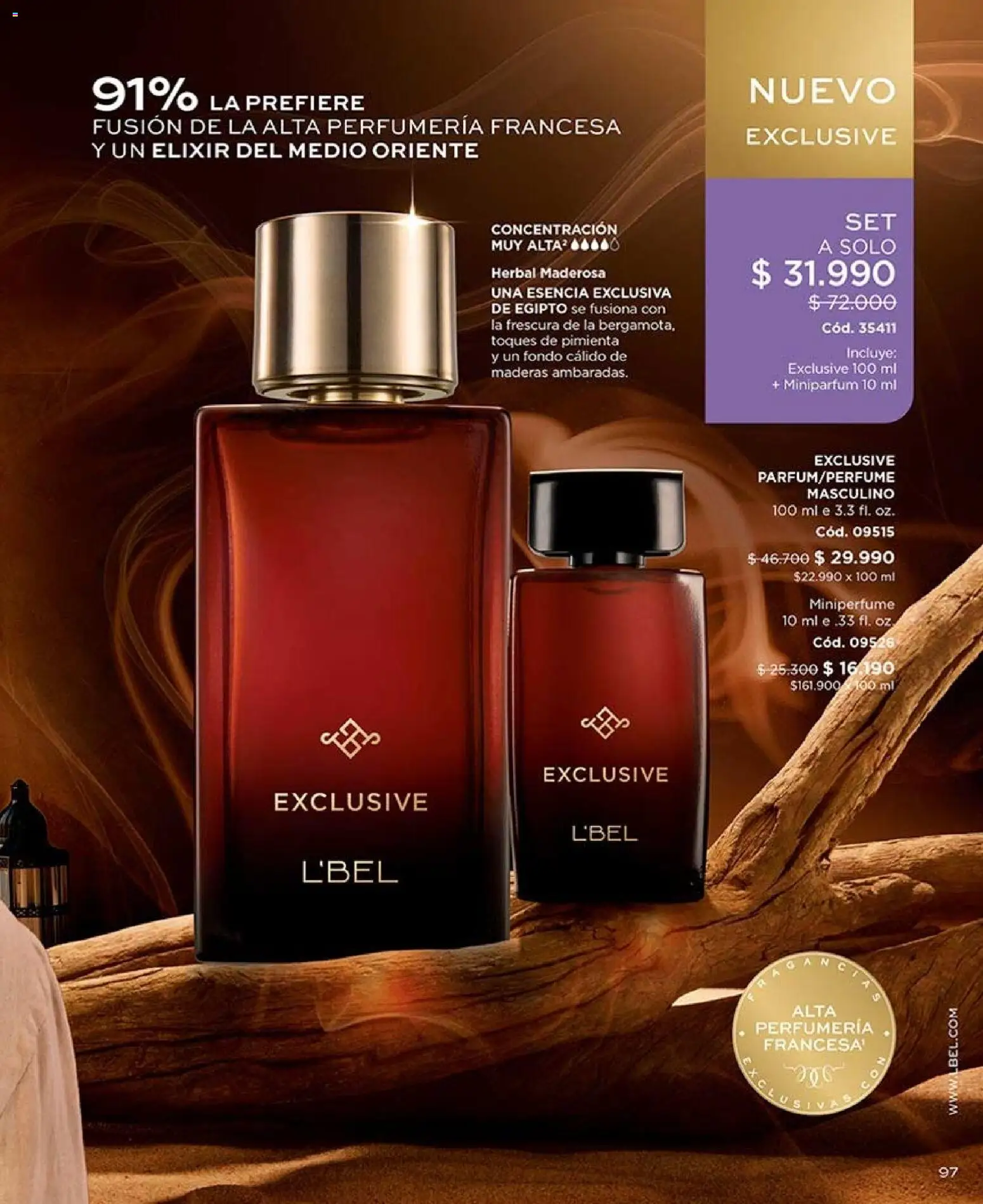 Catálogo L'Bel Campaña 13 │ válido desde el 26.07.2026 | Página: 97 | Productos: Pimienta