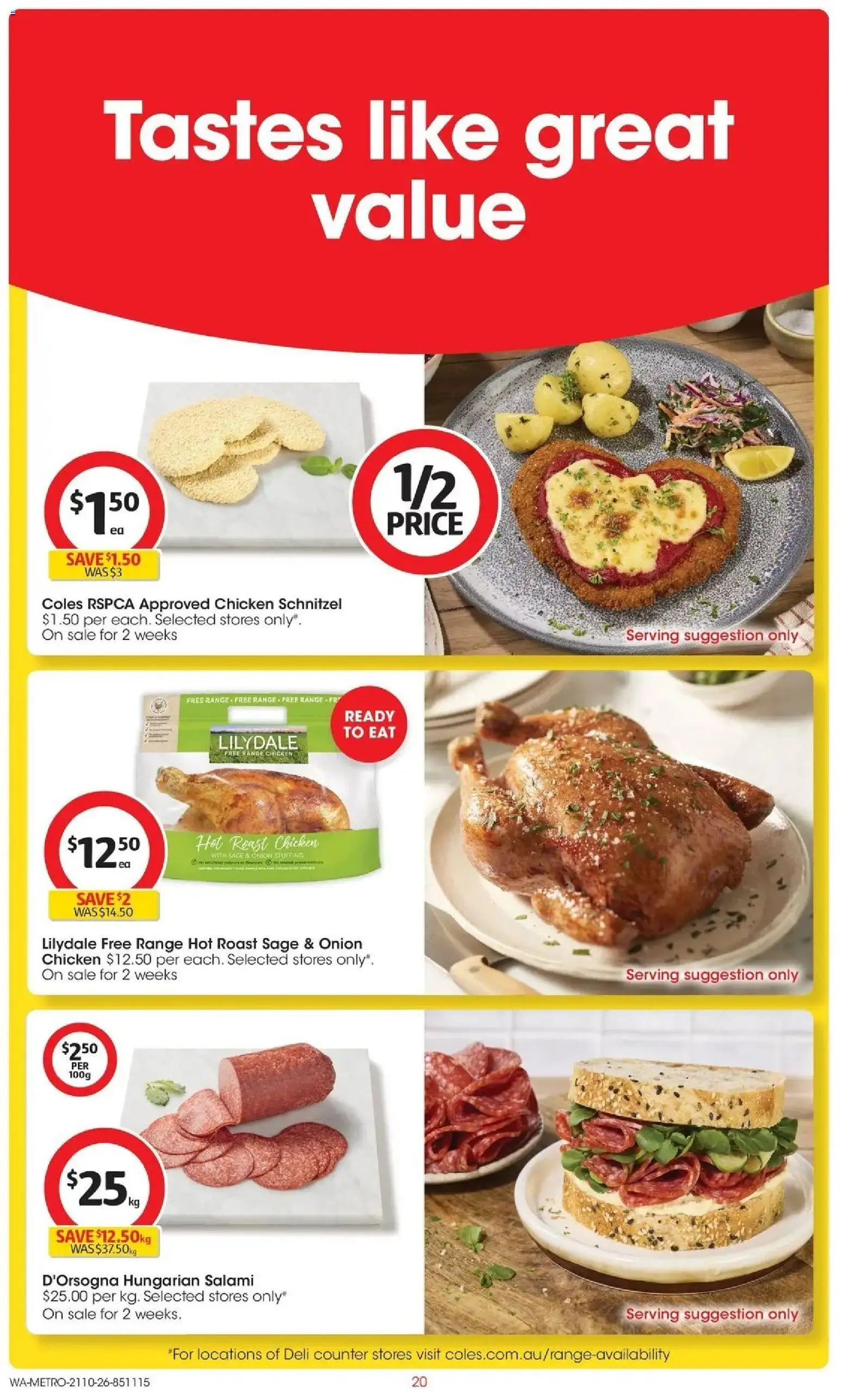 ﻿Coles catalogue valid from 21/10/2026 > Online Australia | Page: 20