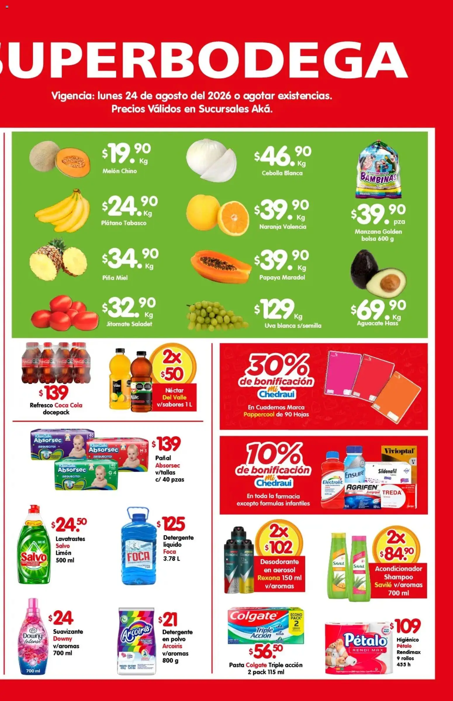 Nuevas ofertas de Arteli válidas en toda la República Mexicana desde el 24/08/2026. ¡Encuentra las mejores ofertas en Arteli folleto Aká Superbodegas! | Página: 2