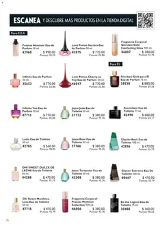 Vista previa de Oriflame campaña 11 2026, nuevo folleto de la tienda, válido en México a partir del 01/08/2026 | Página: 76