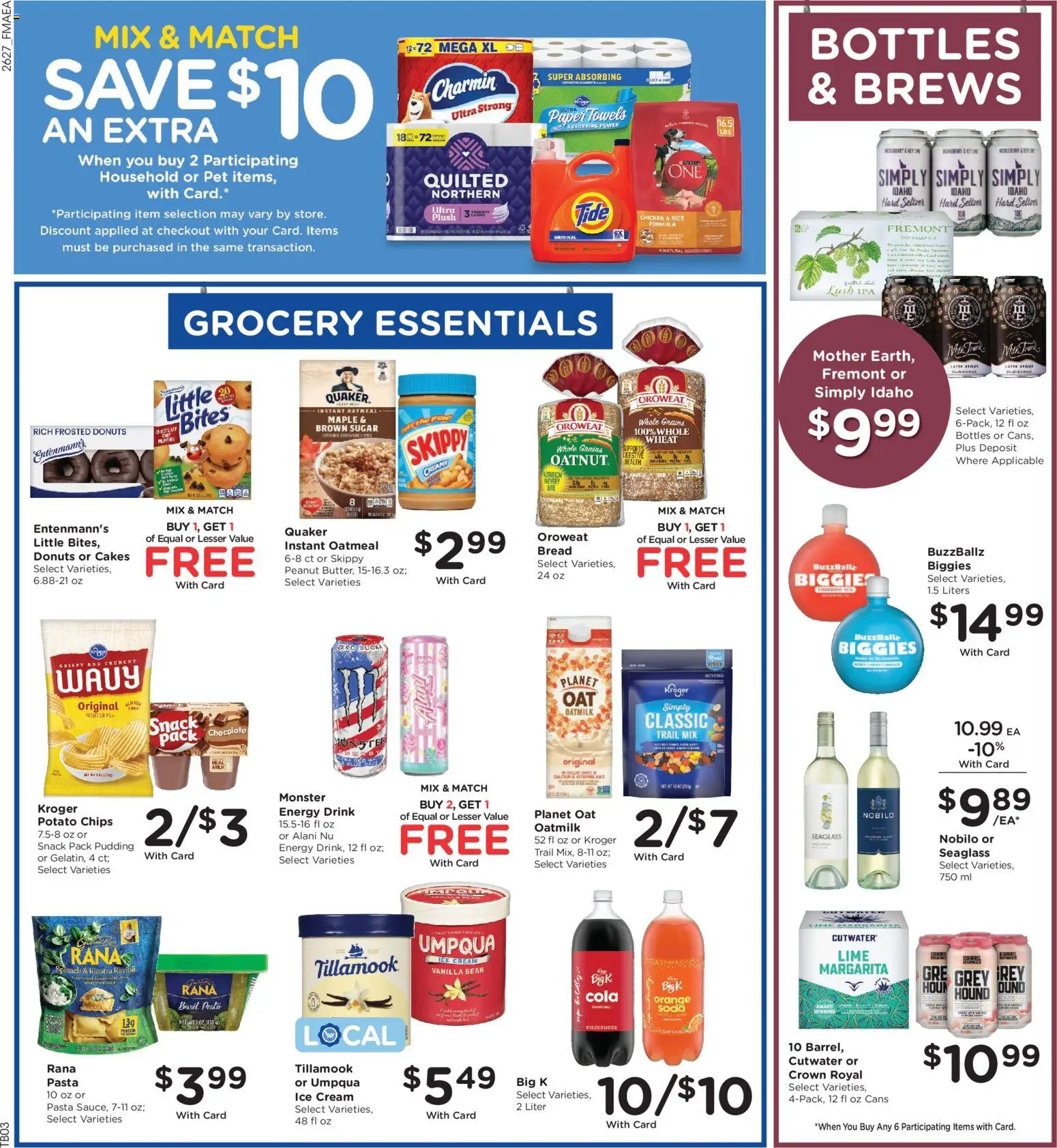 Fred Meyer Weekly Ad - valid from 08/05/2026 | Page: 9 | Products: Rice, Cream, Ice cream, Sugar