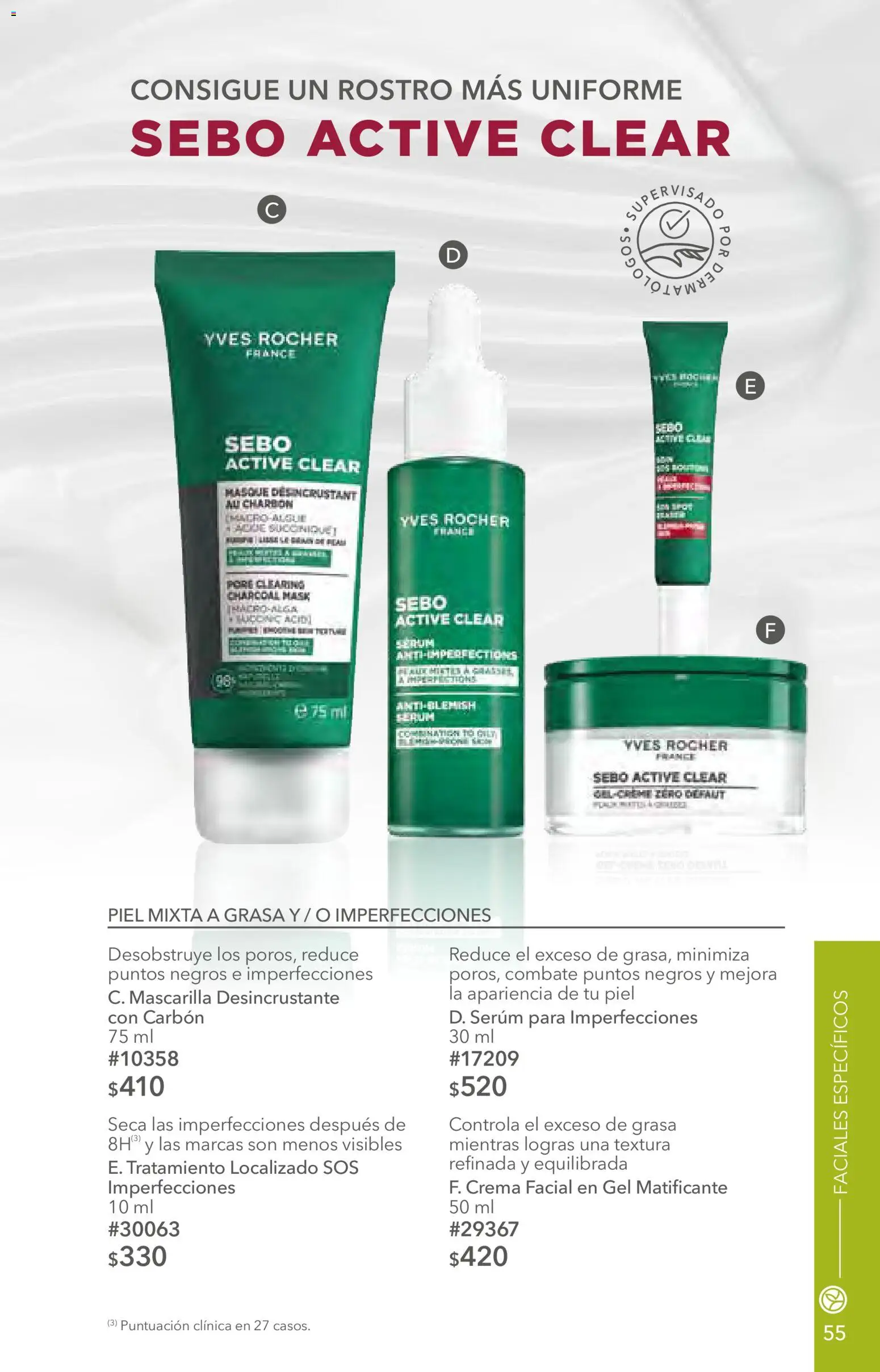 Nuevas ofertas de Yves Rocher válidas en toda la República Mexicana desde el 12.05.2026. ¡Encuentra las mejores ofertas en Yves Rocher campaña 7 2026! | Página: 55 | Productos: Serum, Crema, Mascarilla