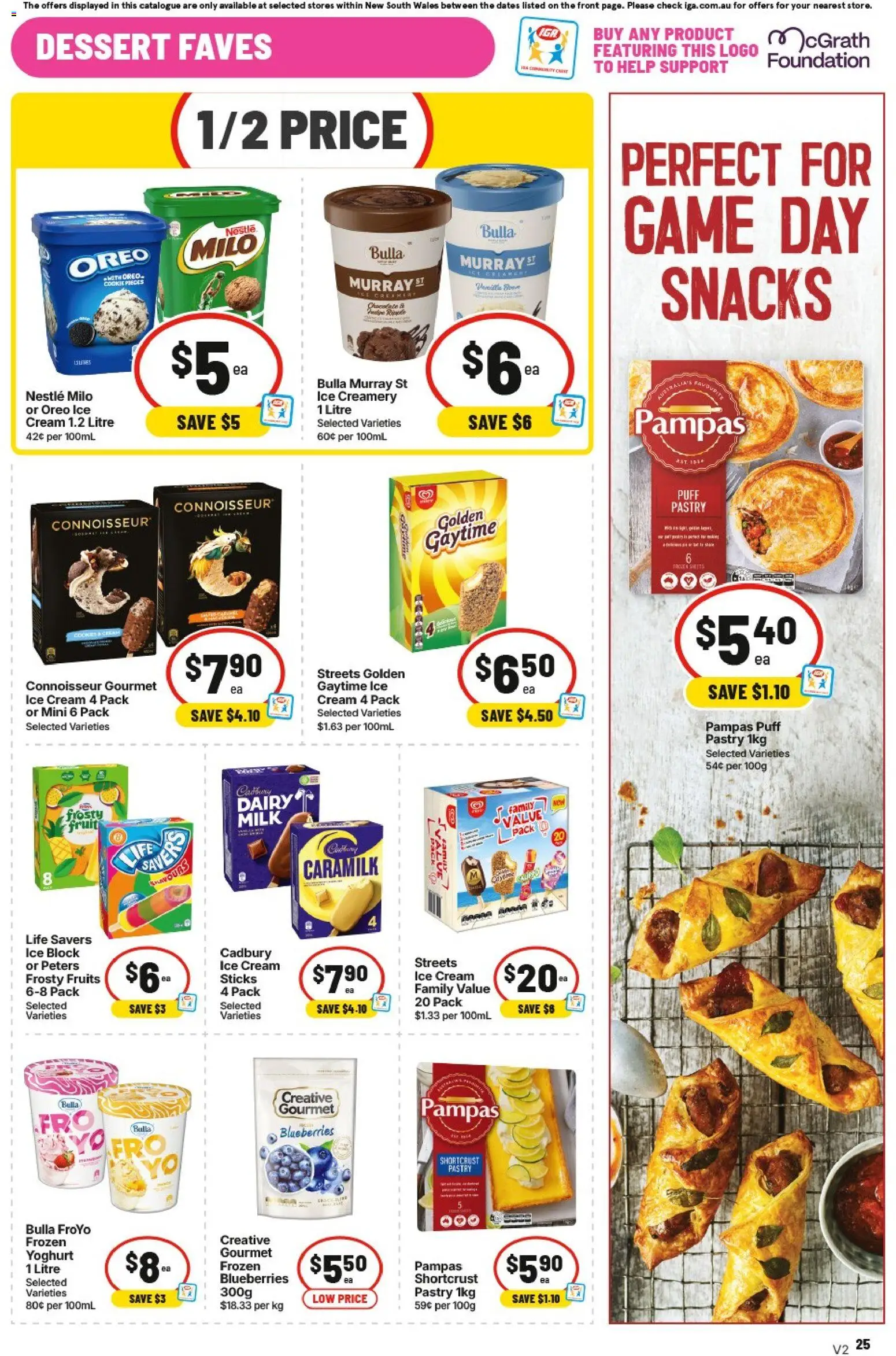 IGA catalogue - valid from 23/09/2026 | Page: 25 | Products: Yoghurt, Sweeteners, Whipped cream, Iced coffee