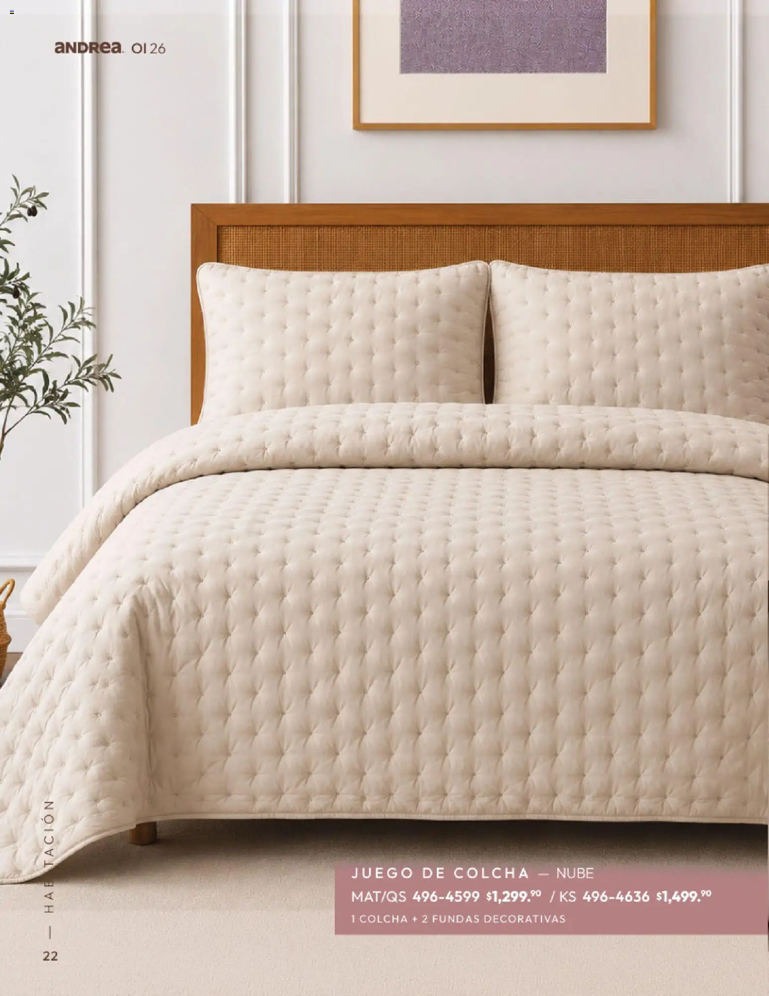 Nuevas ofertas de Andrea válidas en toda la República Mexicana desde el 01/09/2026. ¡Encuentra las mejores ofertas en Andrea catálogo Home! | Página: 22