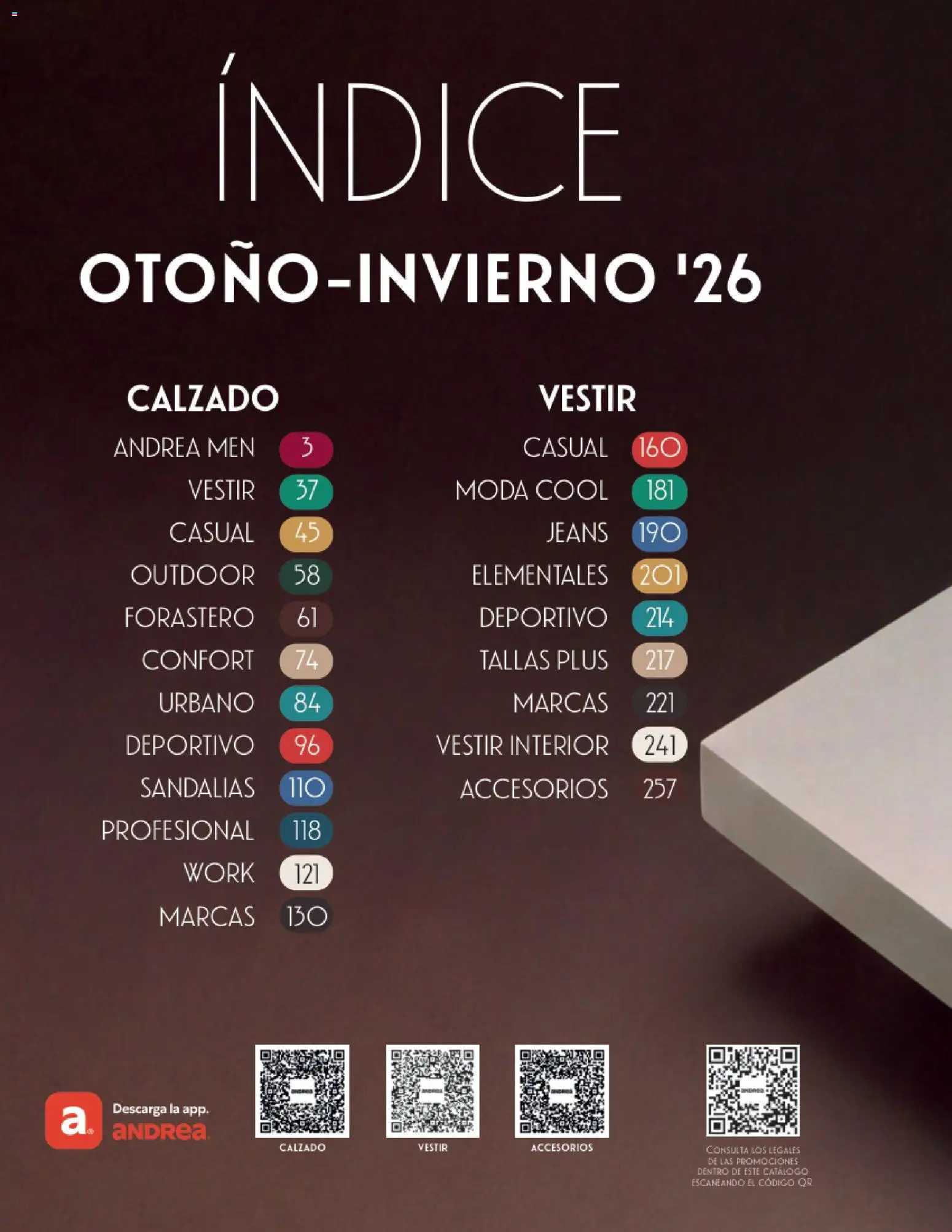 Nuevas ofertas de Andrea válidas en toda la República Mexicana desde el 23/08/2026. ¡Encuentra las mejores ofertas en Andrea catálogo Calzado Caballero! | Página: 2 | Productos: Sandalias