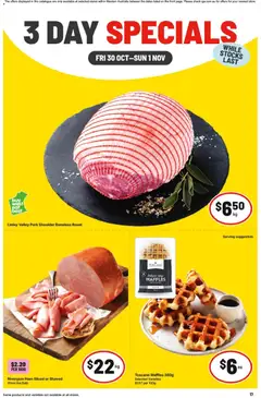Preview of IGA WA 3 Day Specials - valid from 30/10/2026