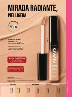 Vista previa de JAFRA catálogo Organizador de Ventas, nuevo folleto de la tienda, válido en México a partir del 01/07/2026 | Página: 89 | Productos: Brillo, Mate, Corrector, Sobre