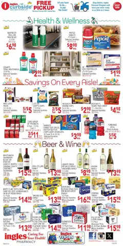 Preview of Ingles weekly ads valid from 09/23/2026 | Page: 4 | Products: Candy, Wine, Lime, Tools