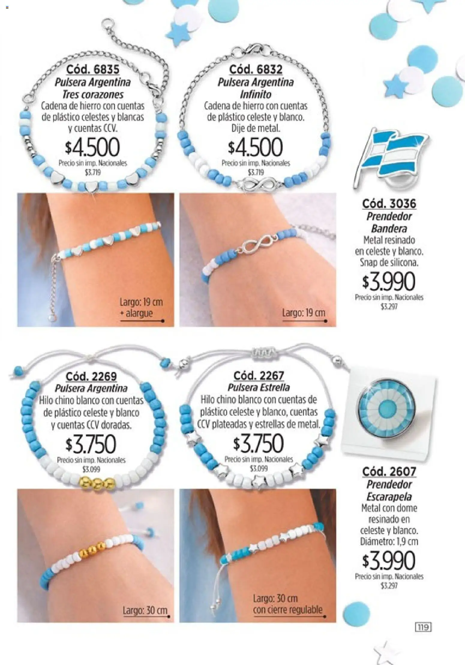Catálogo Amodil Campaña 9 │ válido desde el 05.05.2026 | Página: 119 | Productos: Dije, Prendedor, Cadena, Alargue