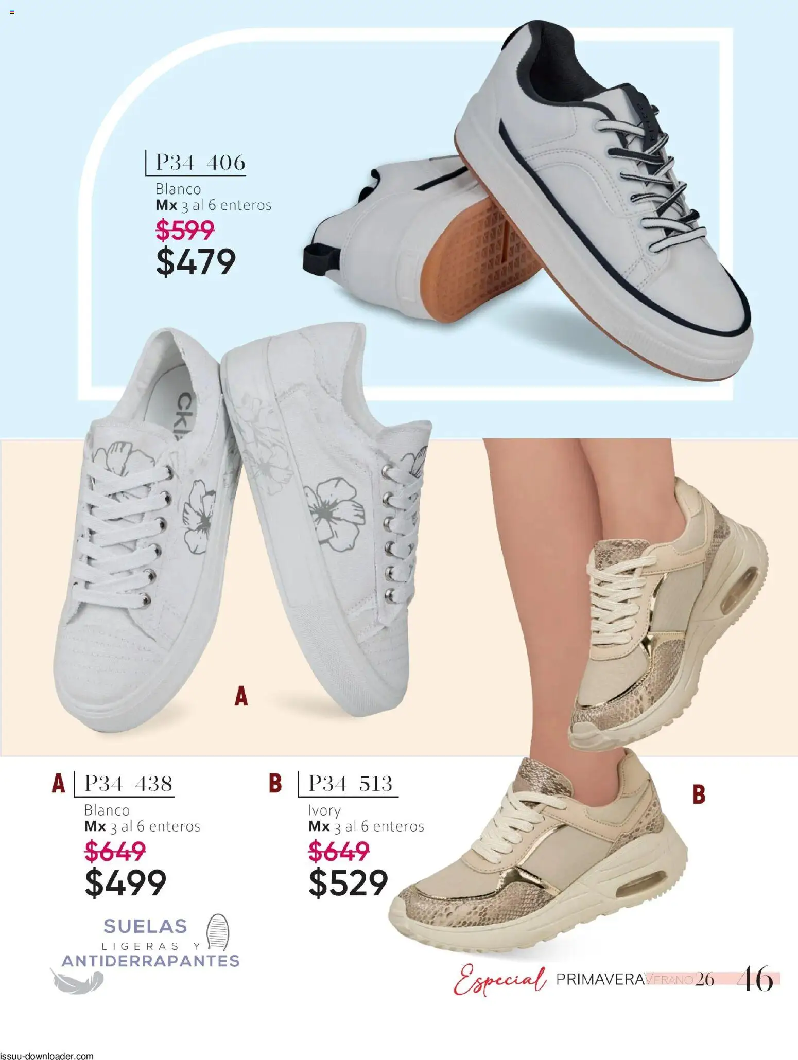 Nuevas ofertas de Cklass válidas en toda la República Mexicana desde el 26/01/2026. ¡Encuentra las mejores ofertas en Cklass catálogo Especial Calzado! | Página: 47