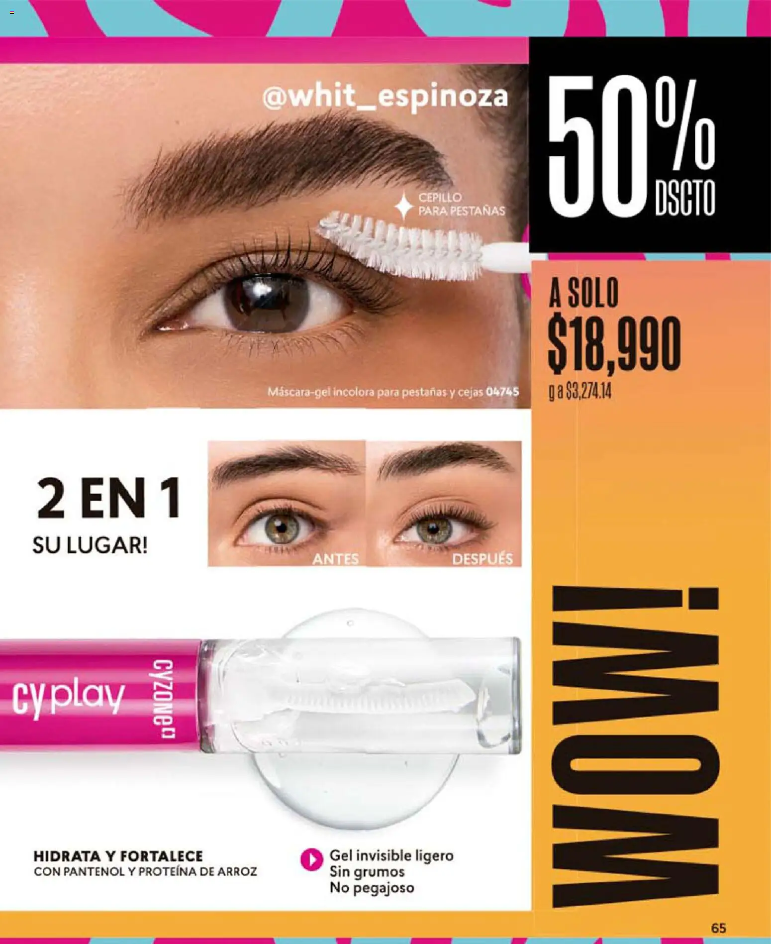 CyZone revista - valida desde el 19.05.2026 | Página: 65 | Productos: Arroz, Cepillo