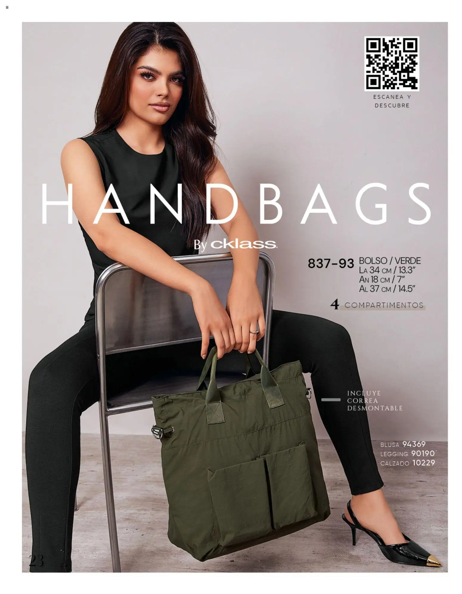 Nuevas ofertas de Cklass válidas en toda la República Mexicana desde el 08/07/2026. ¡Encuentra las mejores ofertas en Cklass catálogo Handbags! | Página: 24 | Productos: Blusa, Bolso