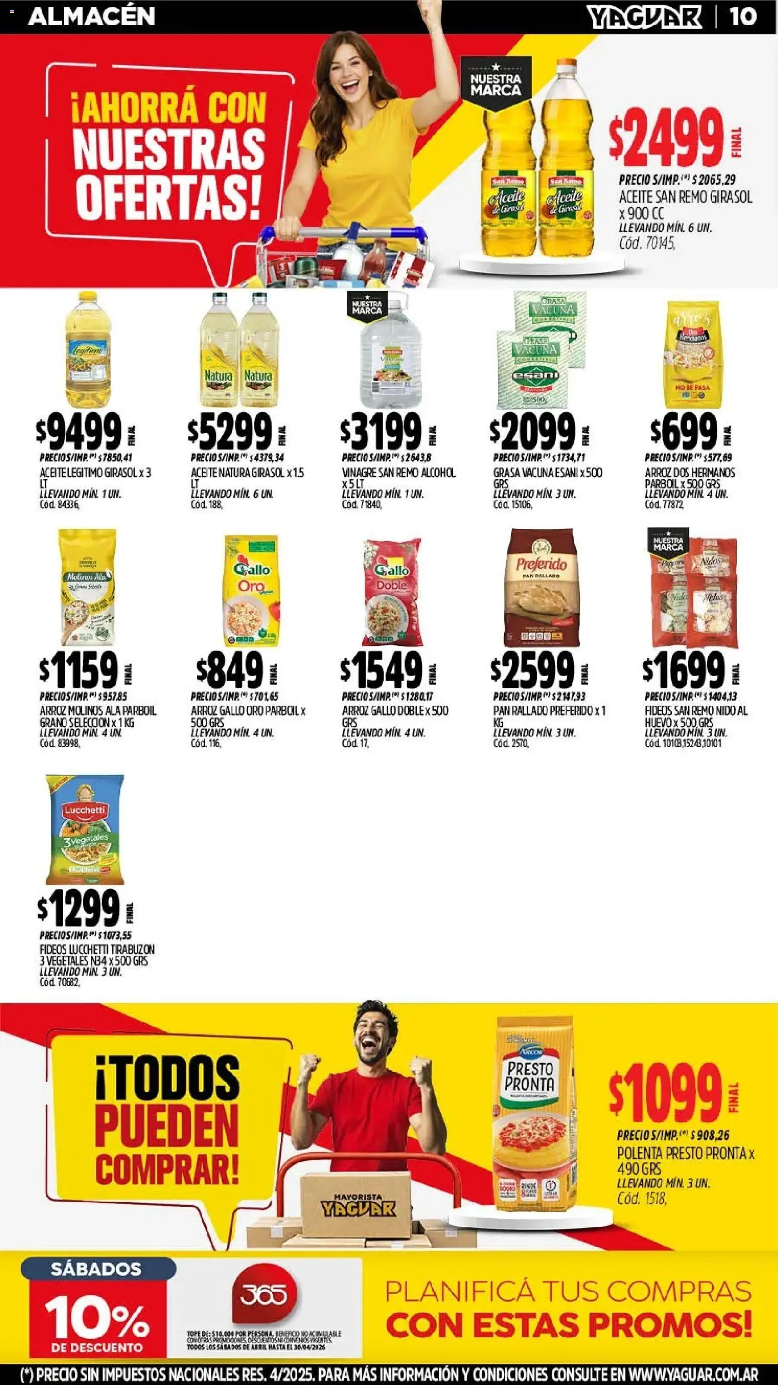 Yaguar catálogo │ válido desde el 04.05.2026 | Página: 11