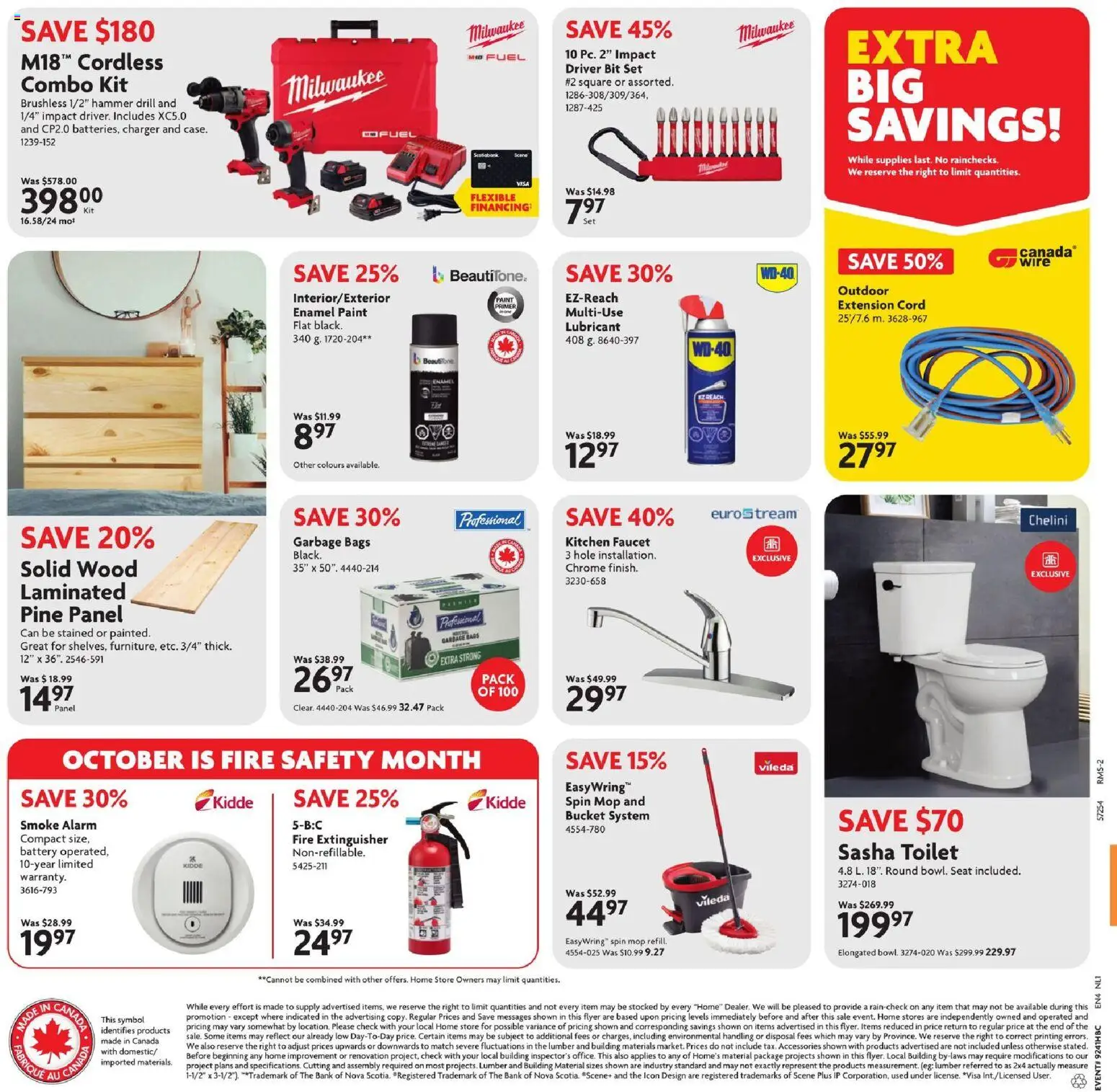 Home Hardware flyer valid from Oct 8, 2026 | Page: 2