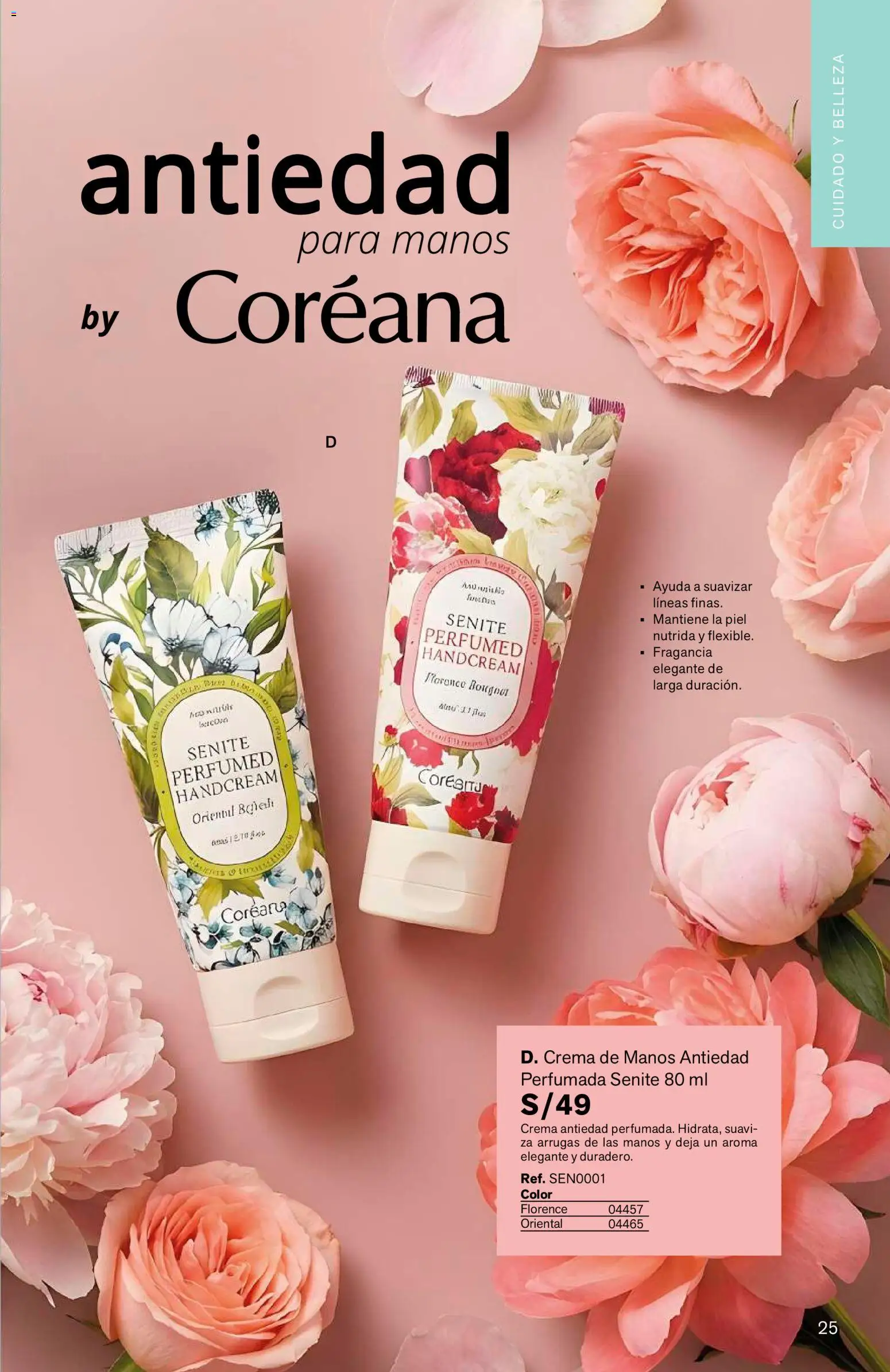 Catálogo Leonisa válido desde 15/07/2026 | Página: 25 | Productos: Crema de manos, Crema, Fragancia
