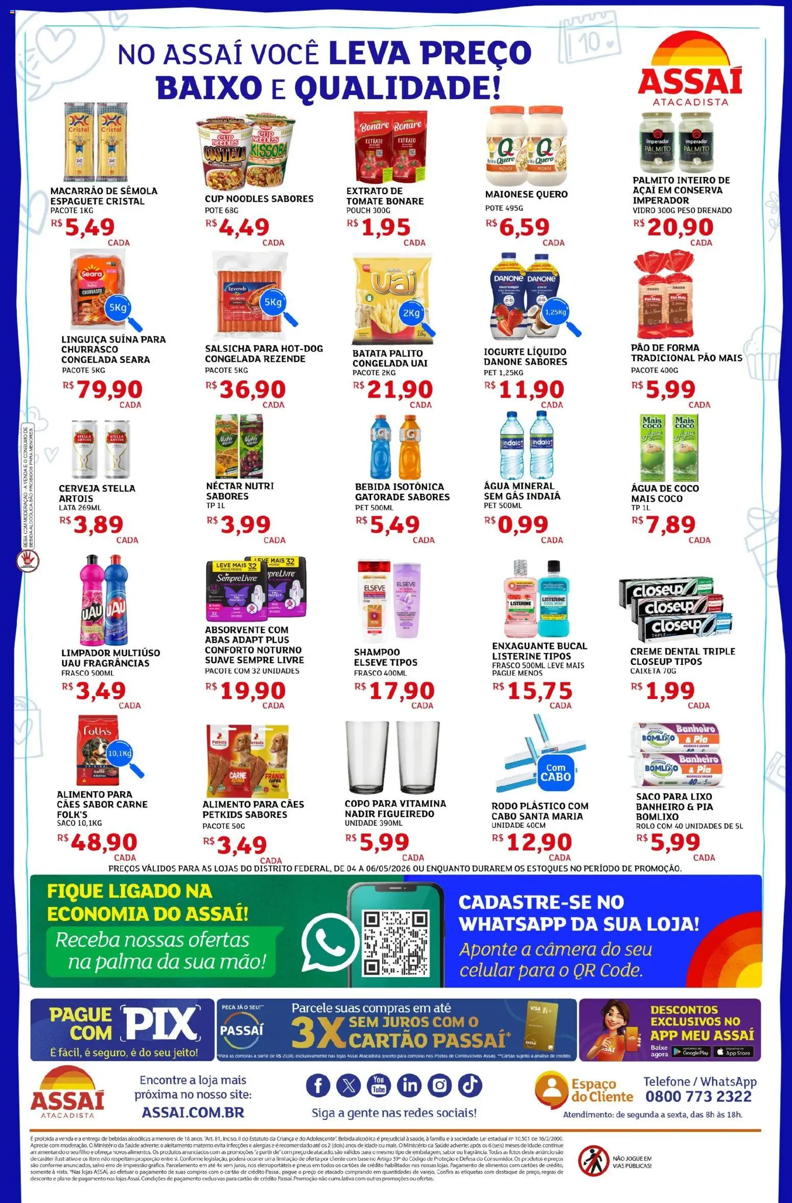 Assaí Atacadista Folheto - válido de 04.05.2026 | Página: 2
