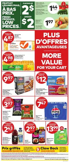 Preview of Morceaux de poitrine de poulet au babeurre surgelés Watson Ridge, Morceaux de poitrine de poulet au babeurre surgelés Watson Ridge frozen buttermilk chicken breast pieces Rég./Reg. 12.97, assort. from shop Giant Tiger valid from Jul 29, 2026 | Page: 2