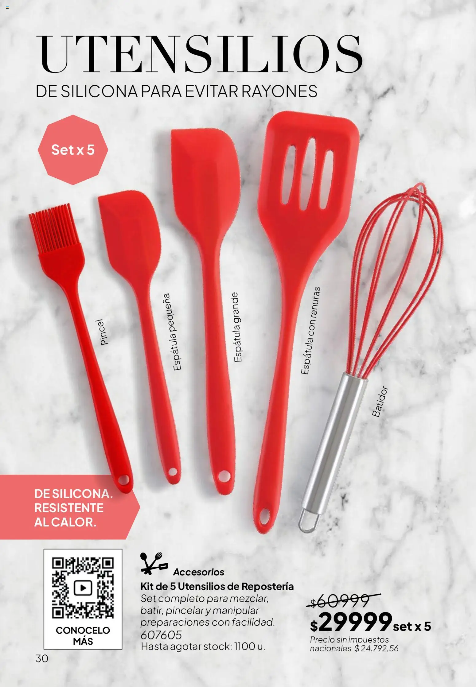Tupperware Folleto │ válido desde el 04/08/2026 | Página: 32 | Productos: Pincel, Espatula, Batidor