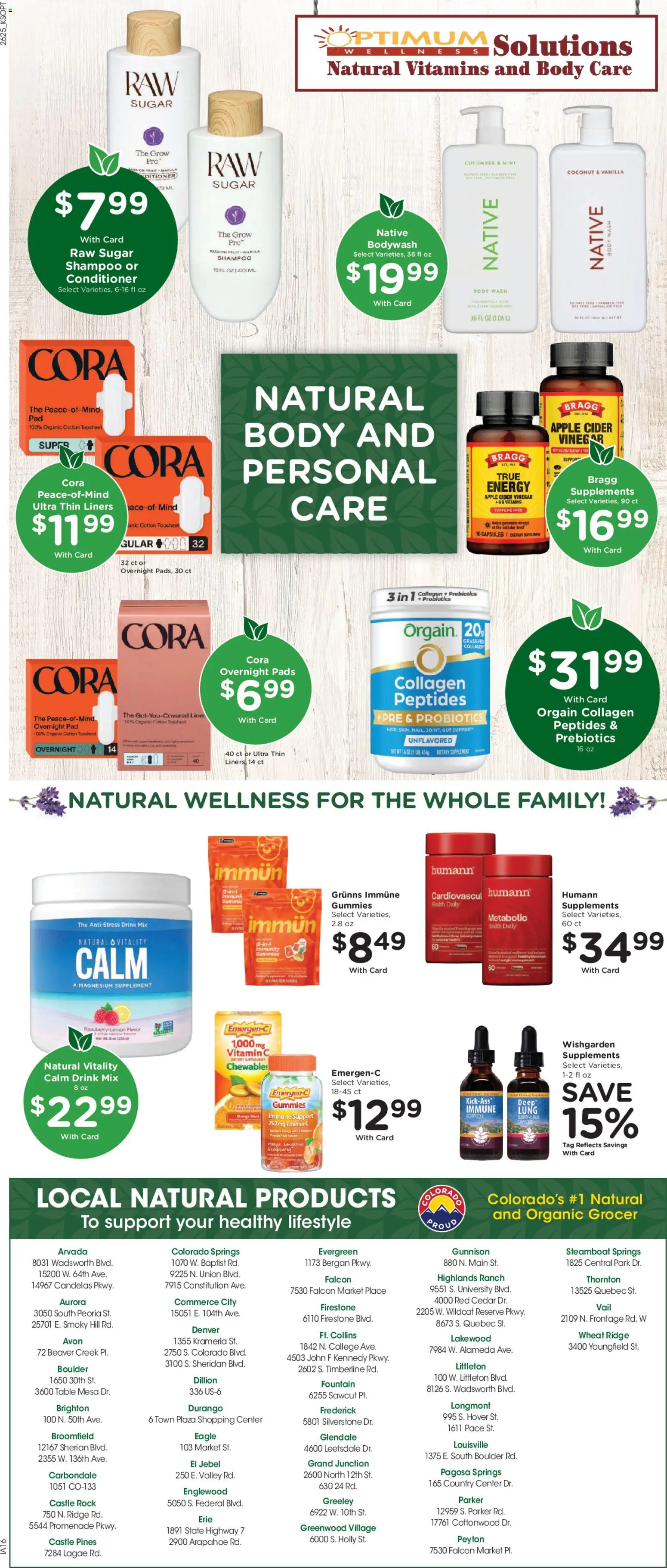 King Soopers Weekly Ad - valid from 07/22/2026 | Page: 11 | Products: Magnesium, Table, Pads, Sugar