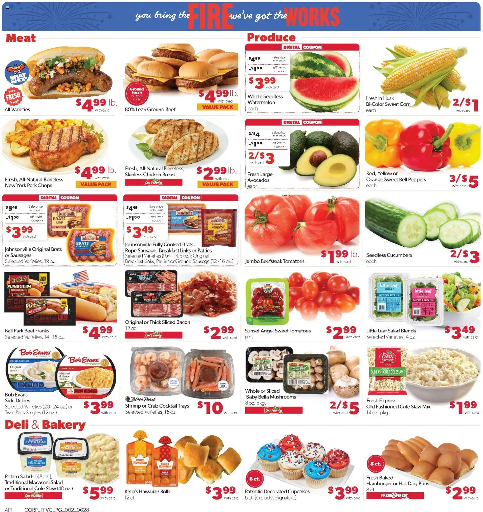 Family Fare Weekly Ad - MI - valid from 06/28/2026 | Page: 2 | Products: Corn, Beer, Pork, Beef