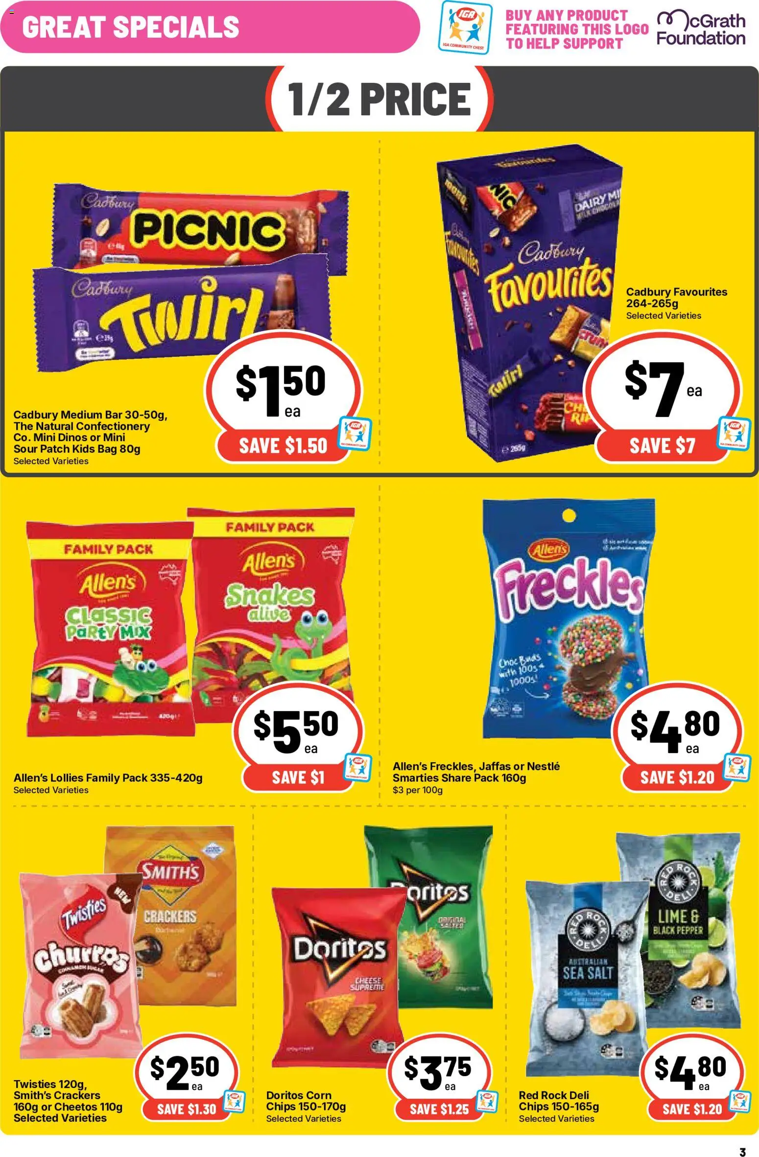 Ritchies catalogue - valid from 23/09/2026 | Page: 3 | Products: Crackers, Dairy, Pepper, Lime